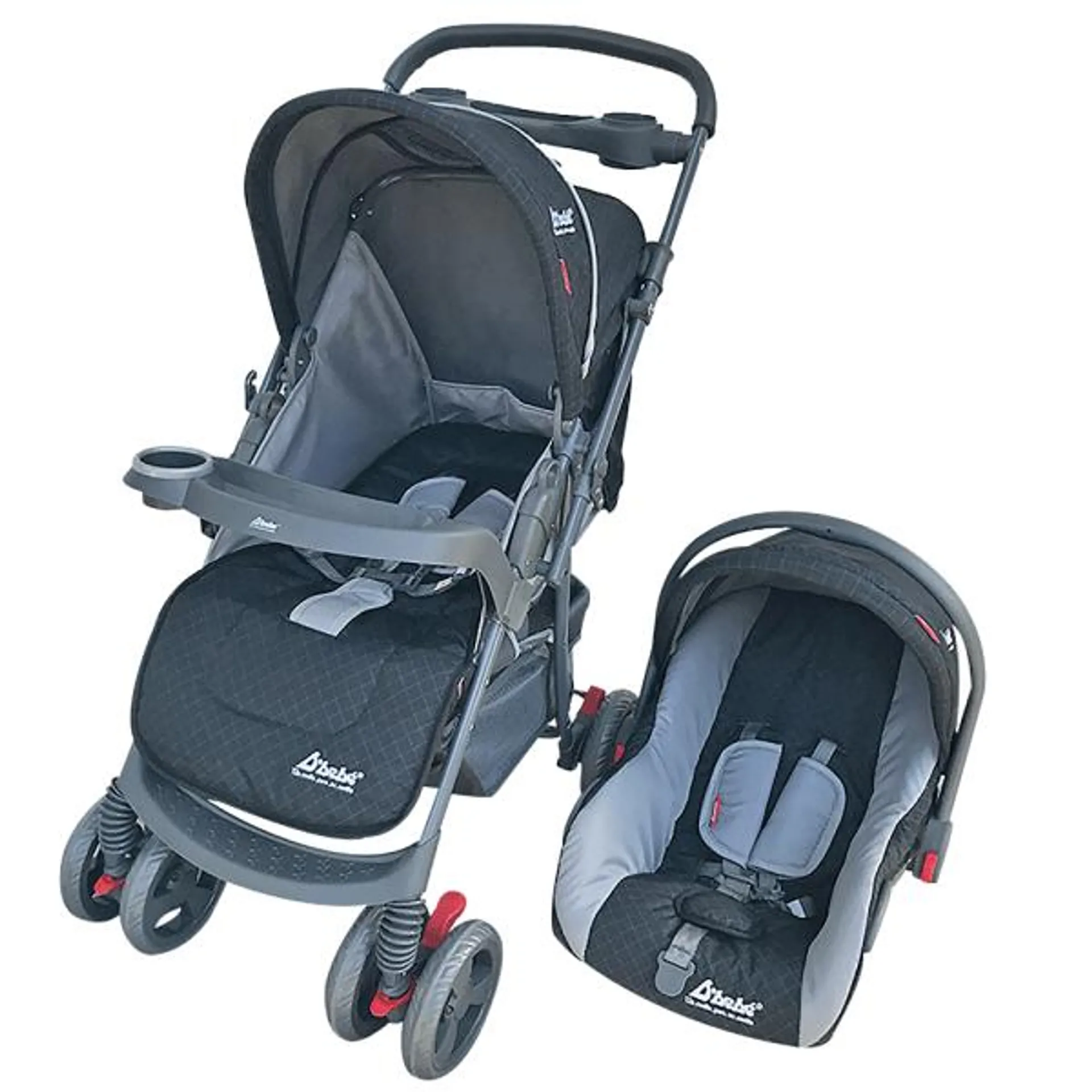 Carriola Travel System Star Baby Negro