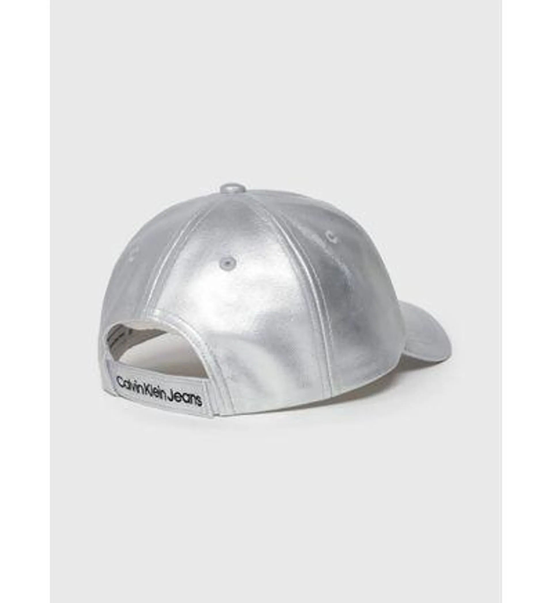 Gorra Calvin Klein Logo Niños Plateado