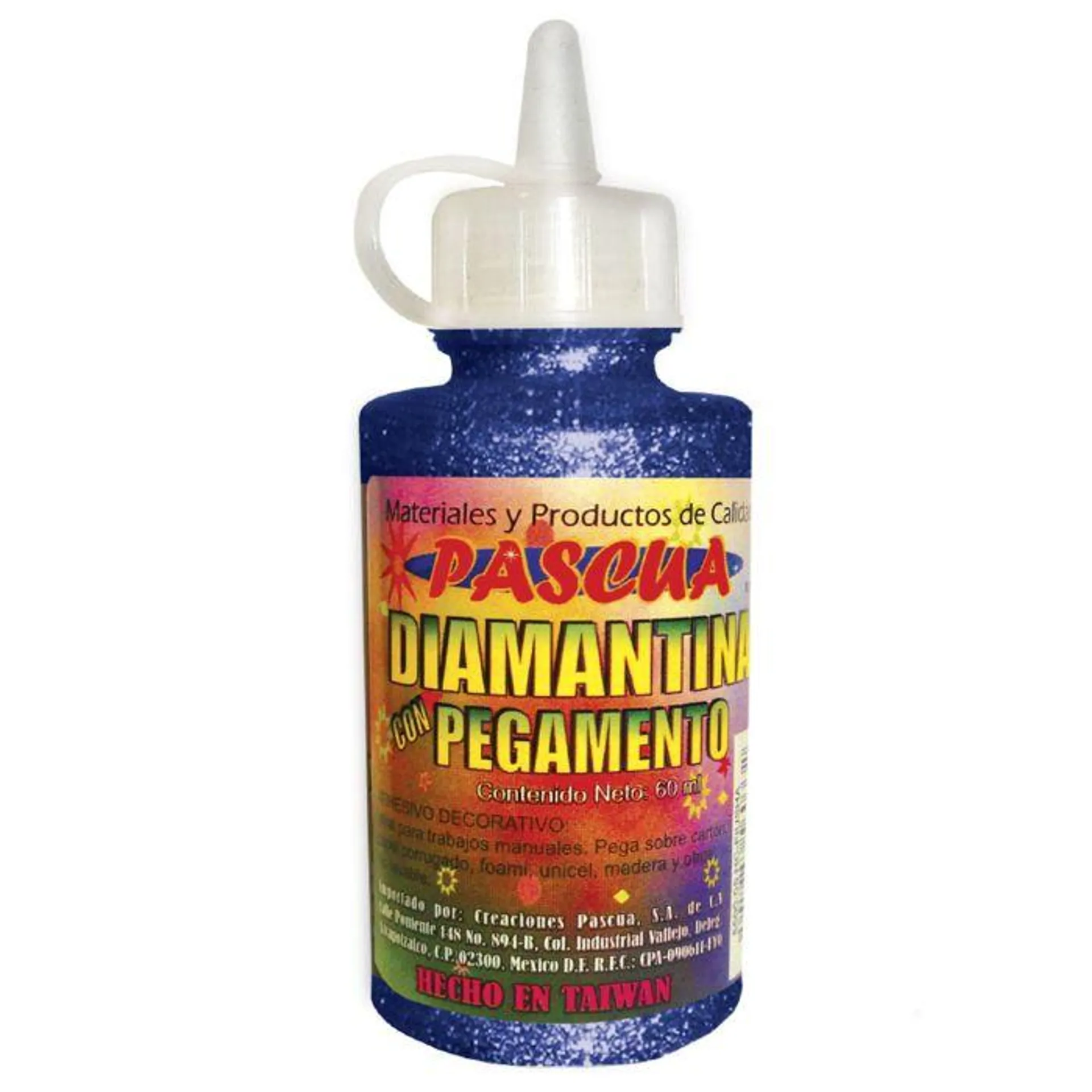 Pegamento con Diamantina Pascua 60 ml.