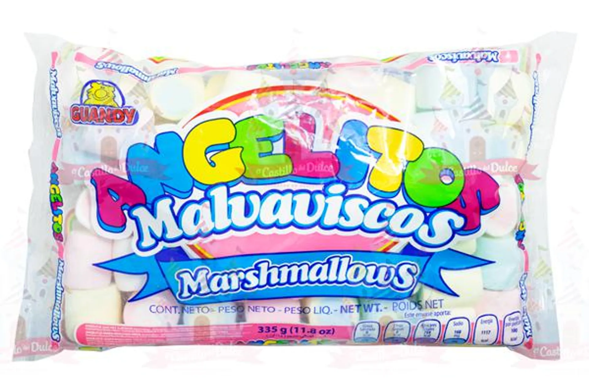 BOMBON ANGELITOS 20/300 GR COLORES GRANDE