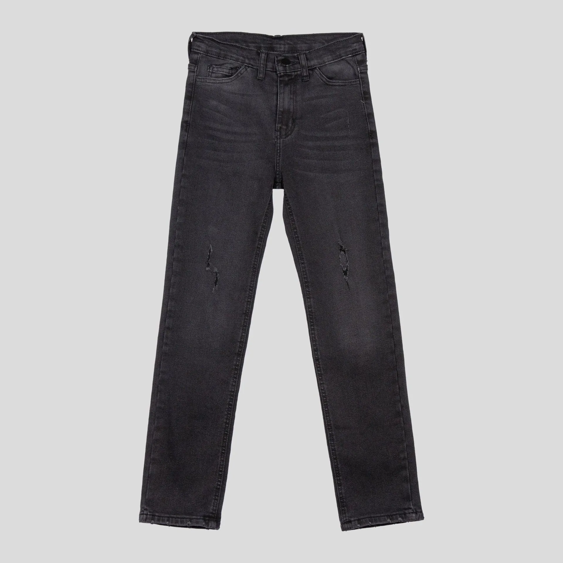 Jeans Slim Negro C Procesos