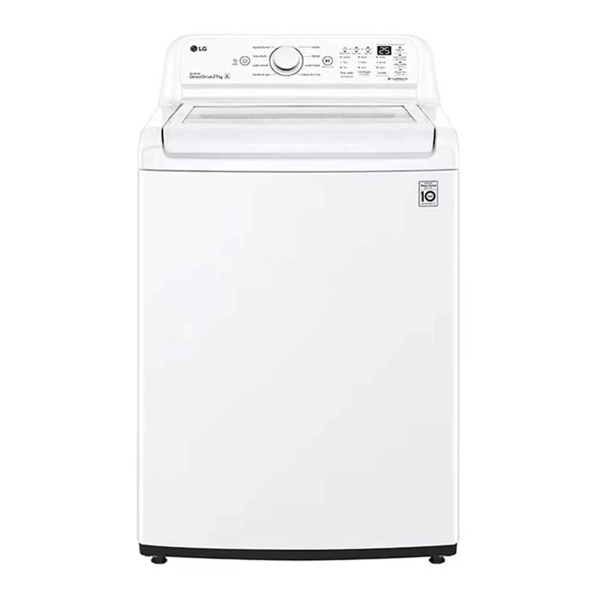 Lavadora Automática De 21 Kg LG Blanca WT21WT6HKA