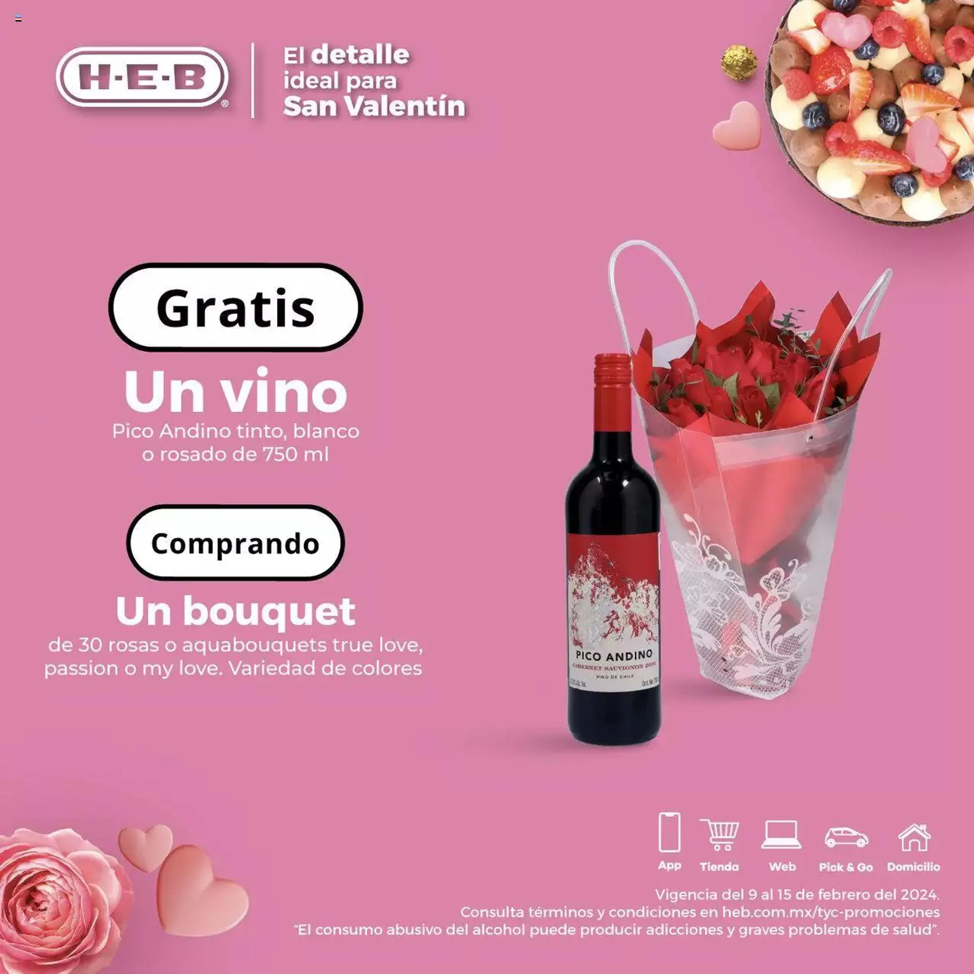 Catálogo de H-E-B promociones San Valentín 9 de febrero al 15 de febrero 2024 - Pagina 5