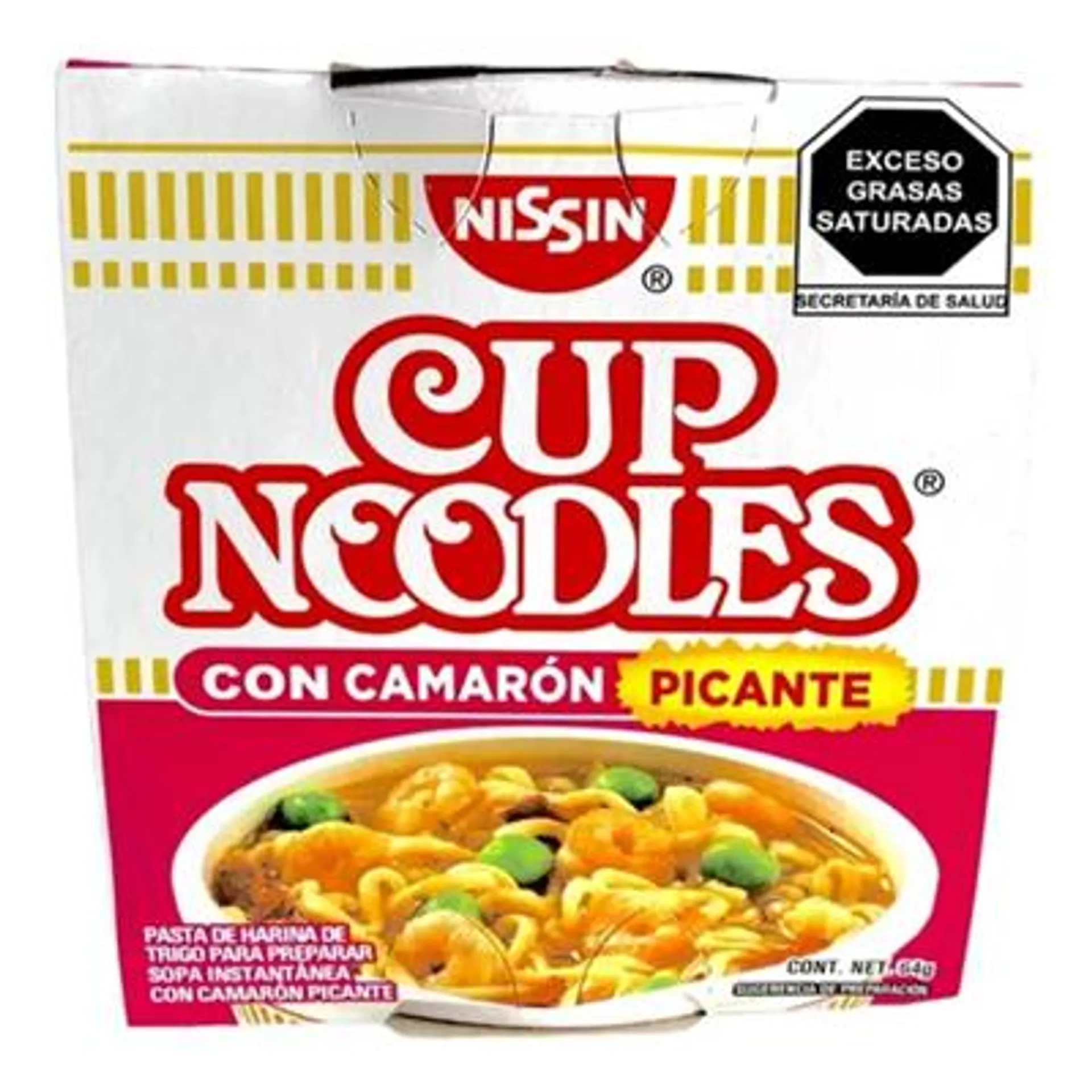 SOPA INSTANTANEA CAMARON PICANTE NISSIN 64 GRAMOS