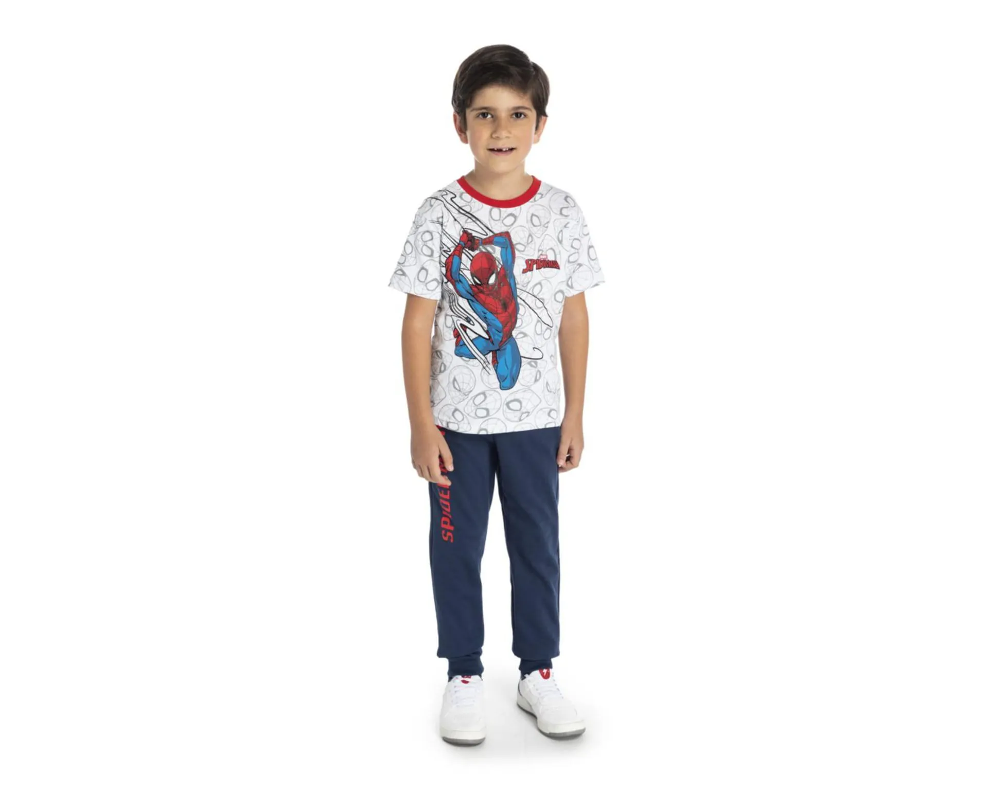 Conjunto con Playera Spiderman para Niño