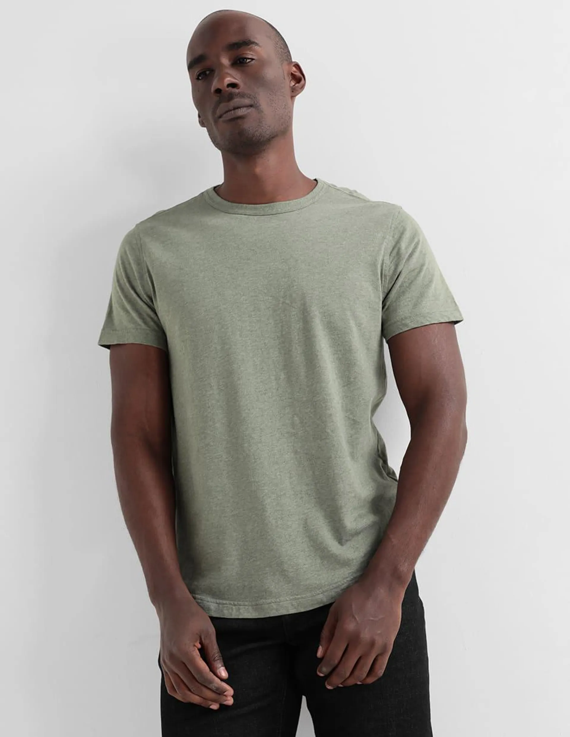 Playera cuello redondo para hombre