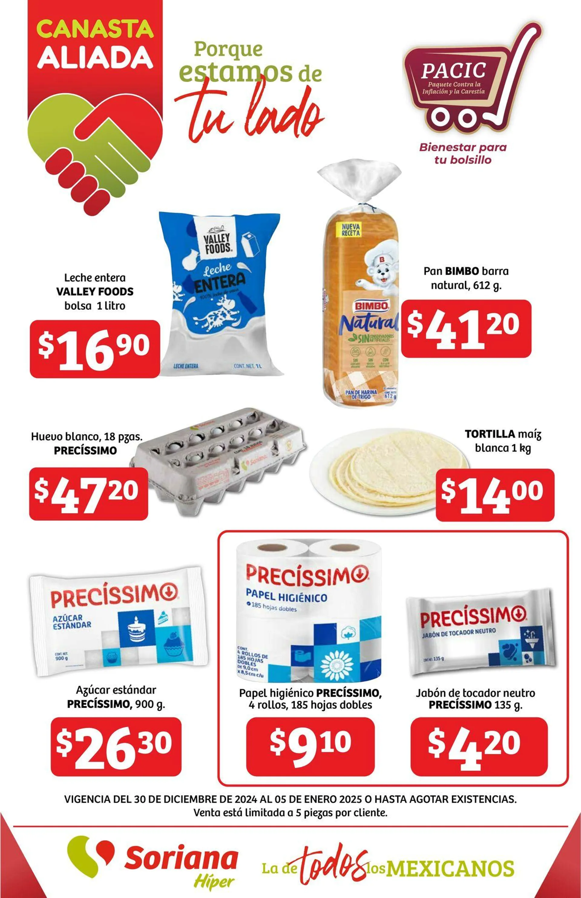 Soriana - Canasta Aliada Híper Nacional Oferta actual - 1