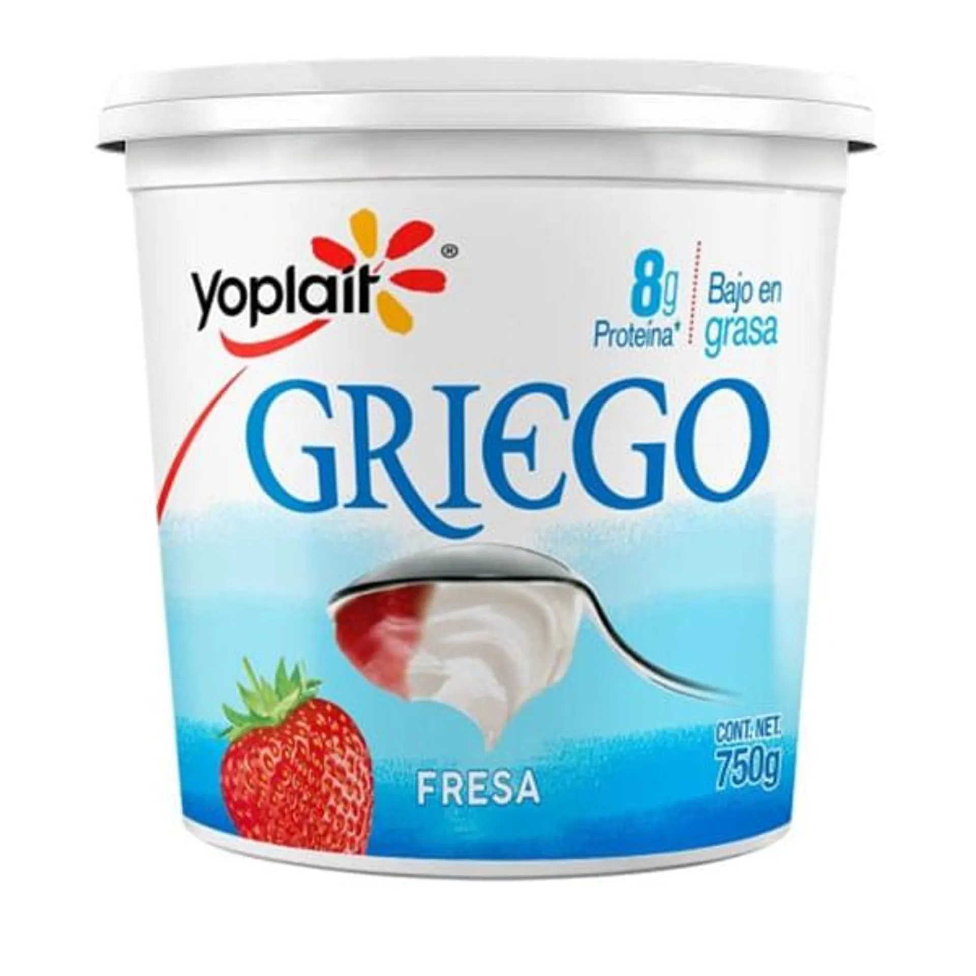 Yoghurt Yoplait batido griego fresa 750 g