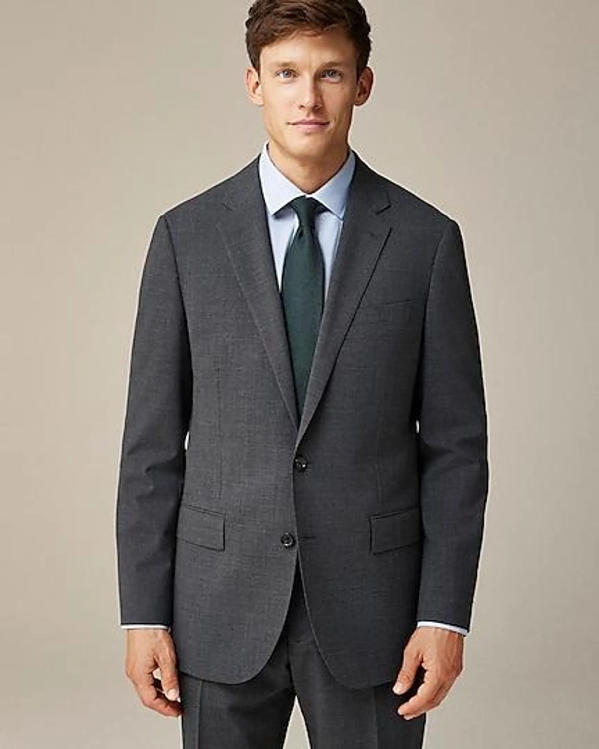 Ludlow Traveler Slim-fit suit jacket in Italian stretch wool blend