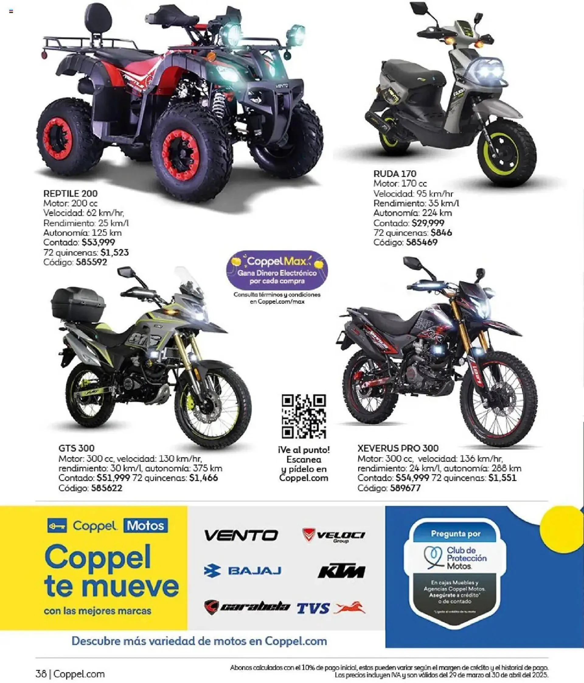 Catálogo de Catálogo Coppel 1 de abril al 30 de abril 2025 - Pagina 38