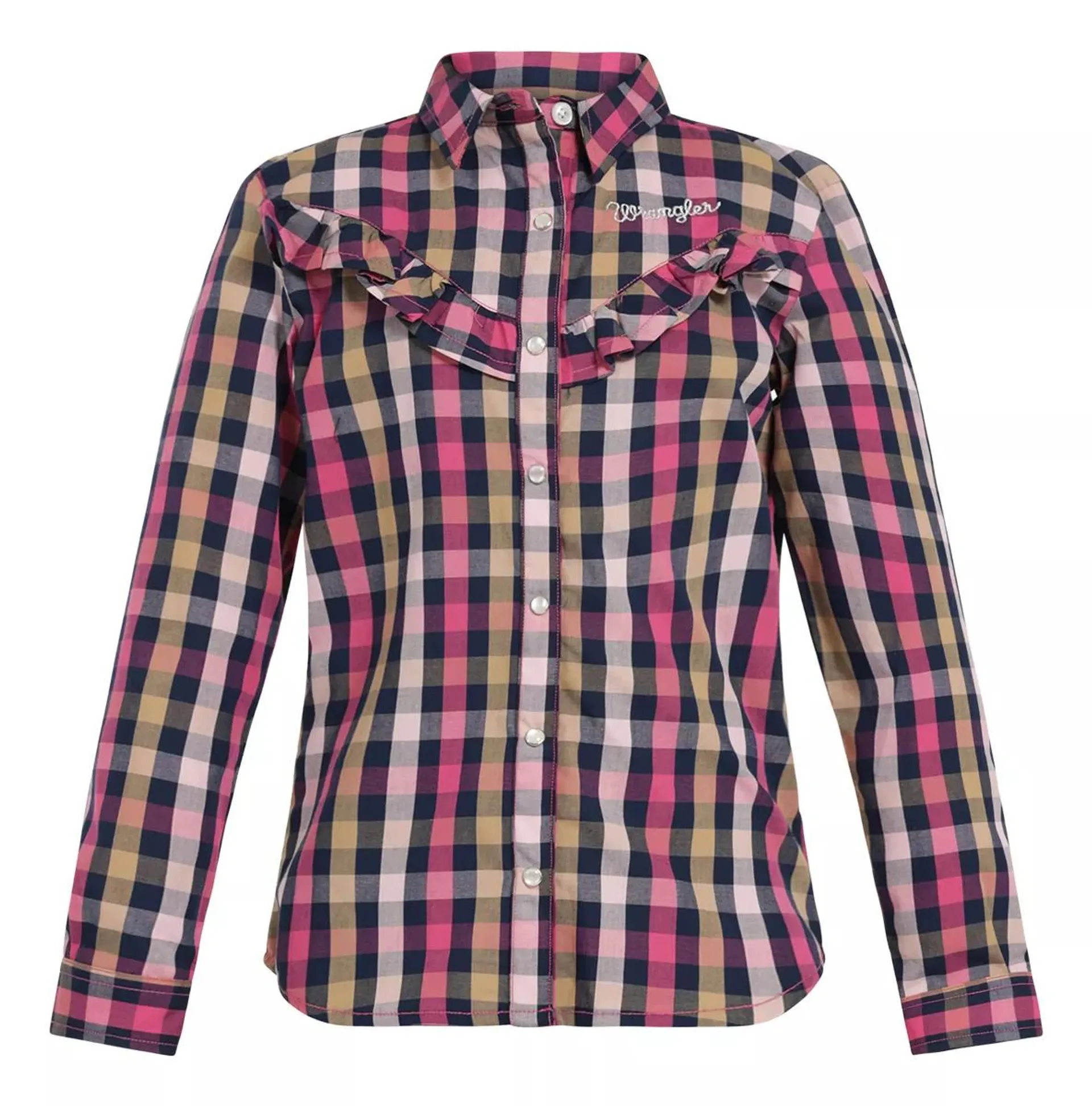 Blusa Vaquera Niña Wrangler Slim Fit Manga Larga 404