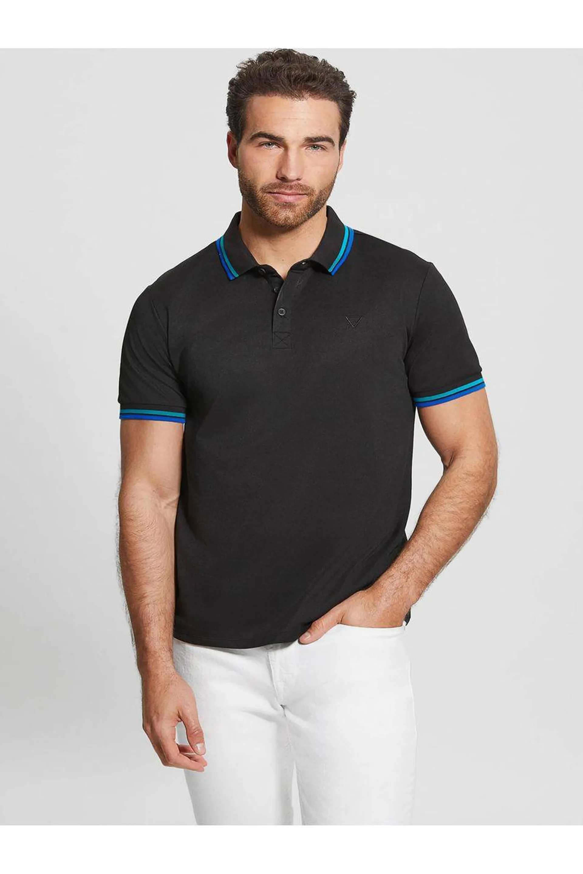 Playera Tipo Polo Guess Sports