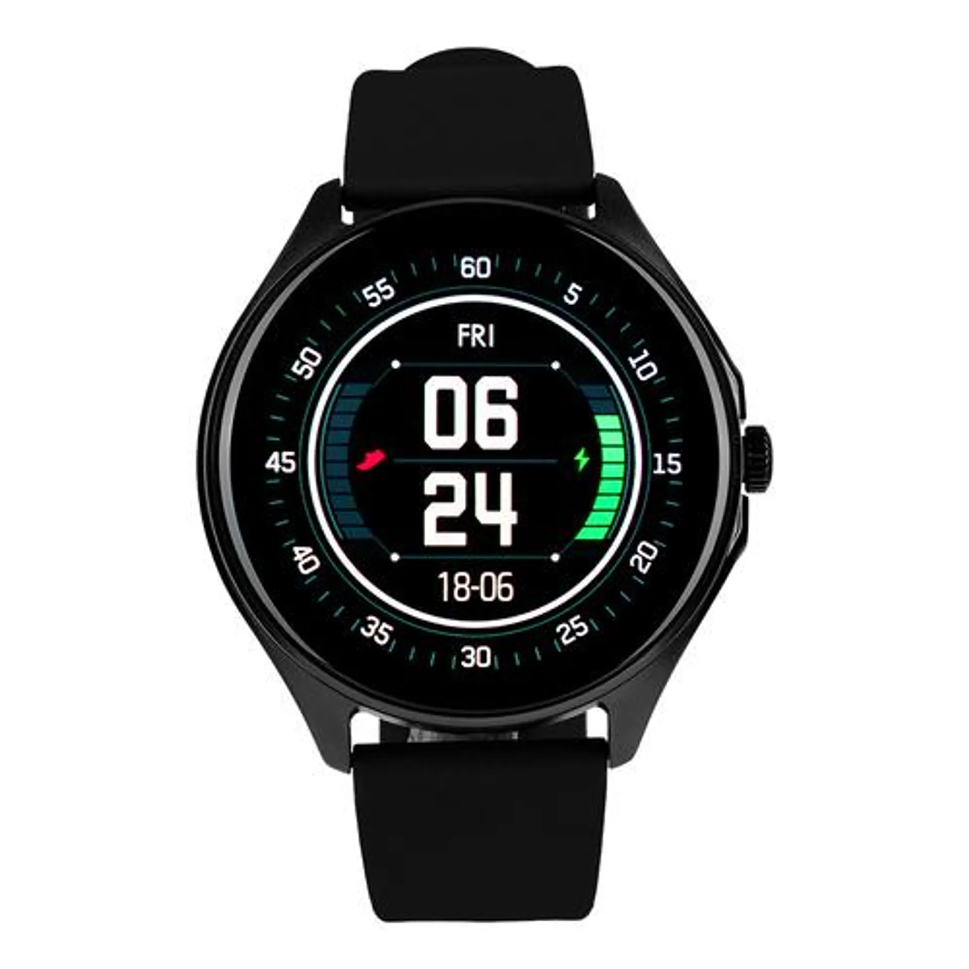 Smartwatch Vorago Sw-505 Amoled Ip67 Para Deportes Presion Oximetro Podometro Bateria Hasta 5 Dias