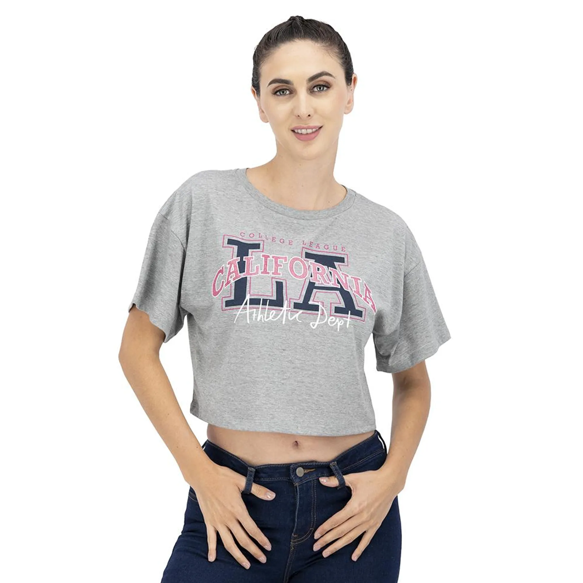 Crop Top Mujer LA California