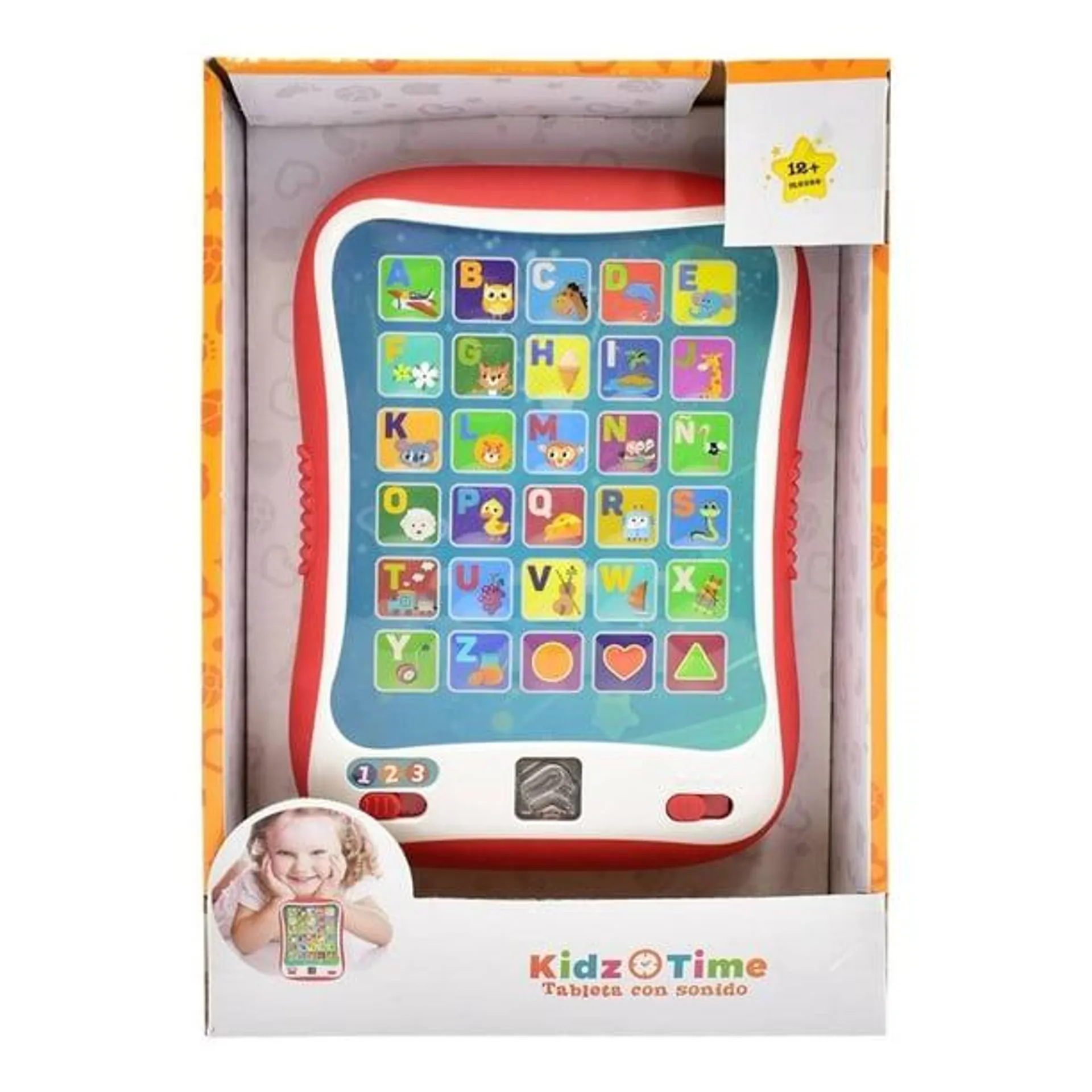 Tableta Kidz Time con Luz y Sonido