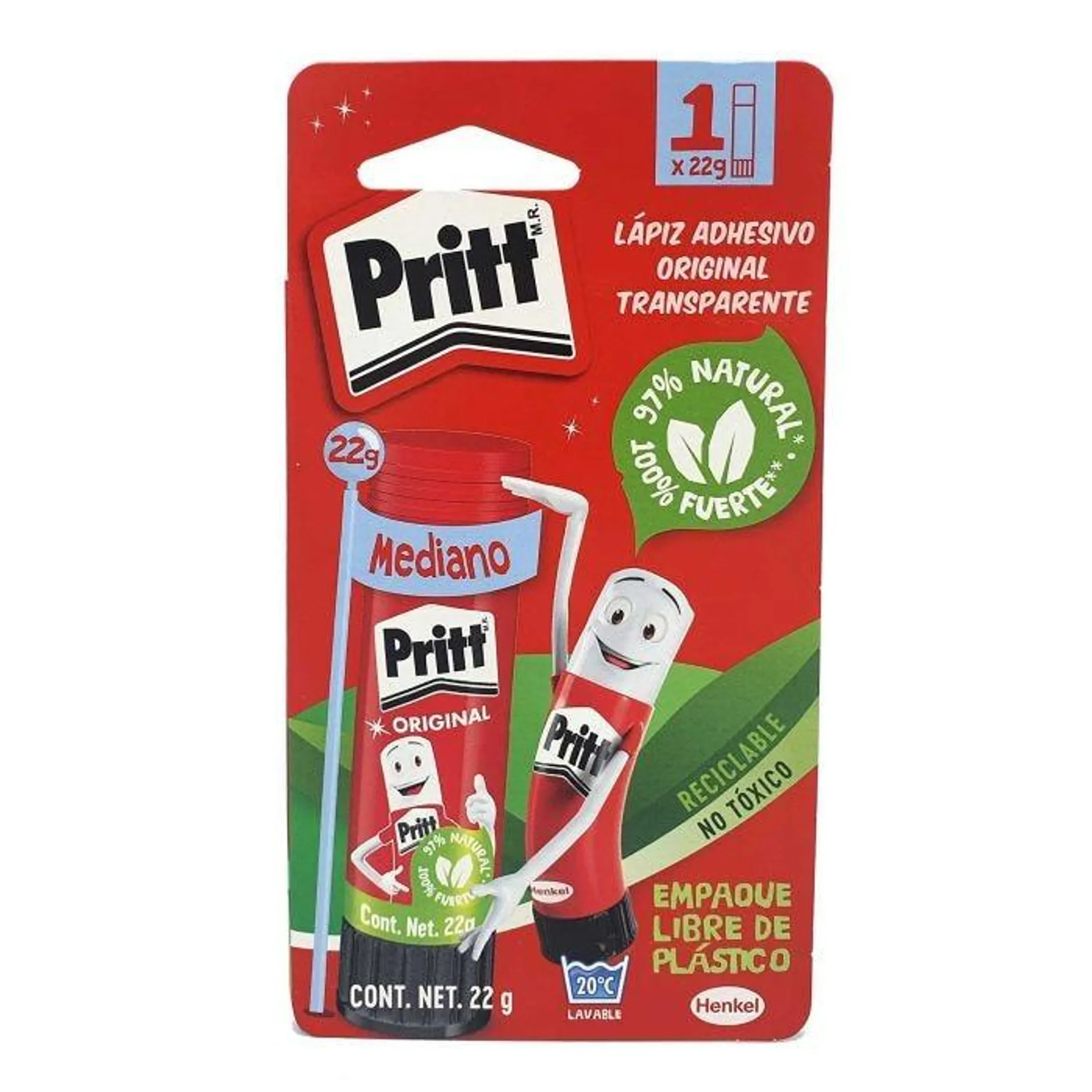 Lápiz Adhesivo Pritt PS-20 22 g. bl/1