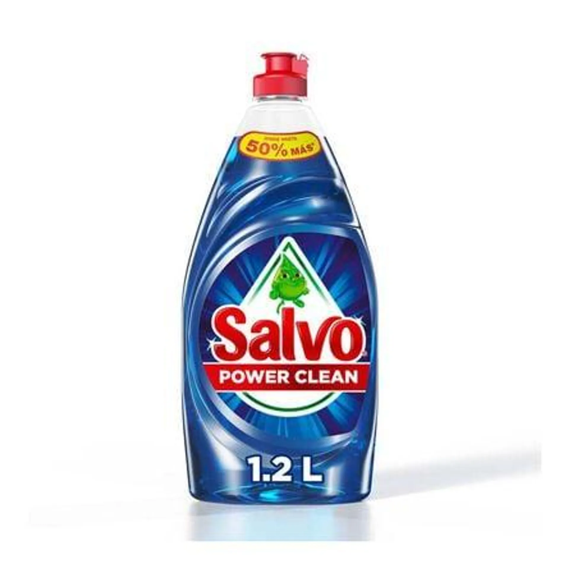 Salvo Detergente Líquido Lavatrastes Power Clean 1.2 lt