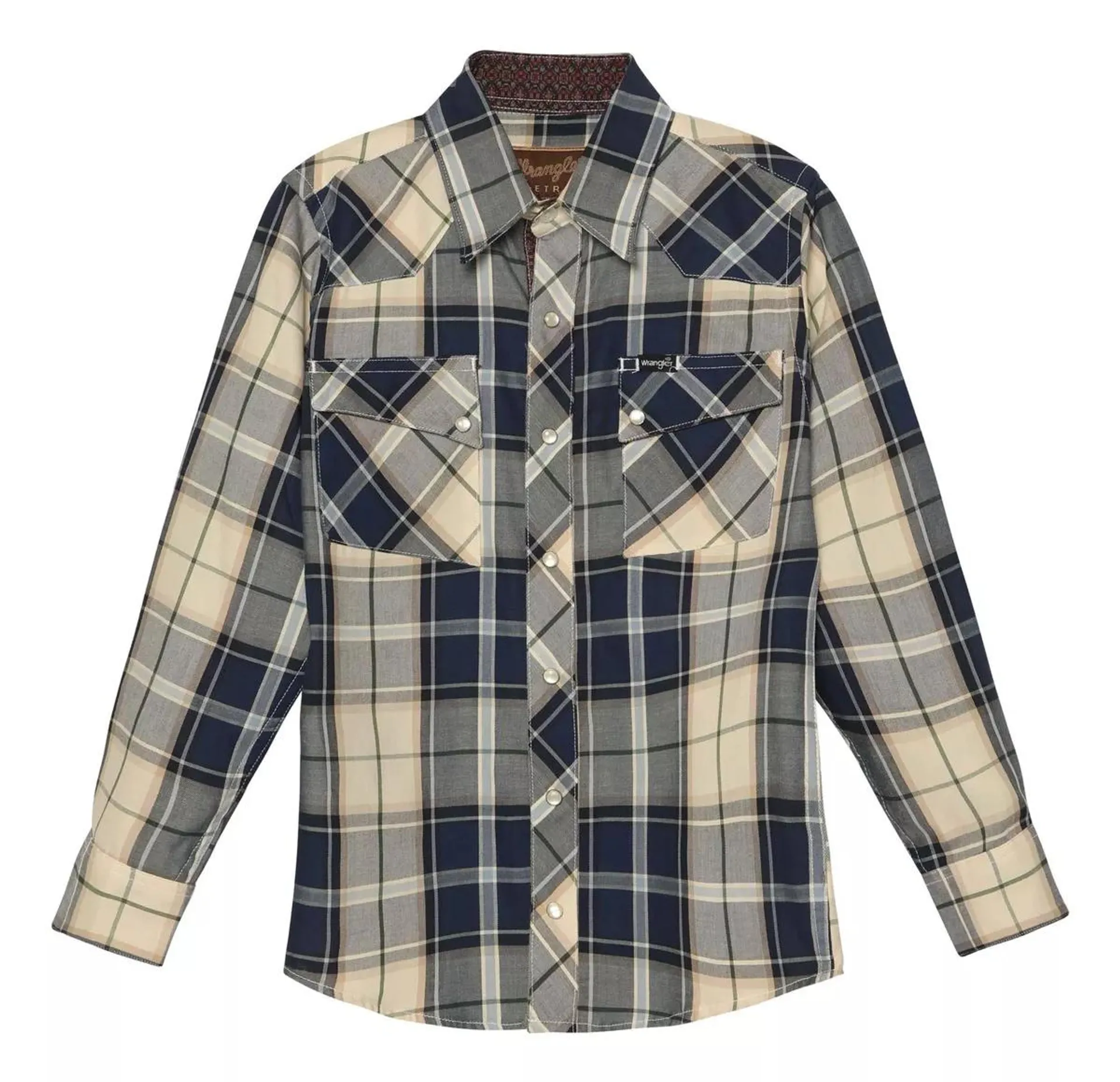 Camisa Moderna Manga Larga Wrangler Niño 263