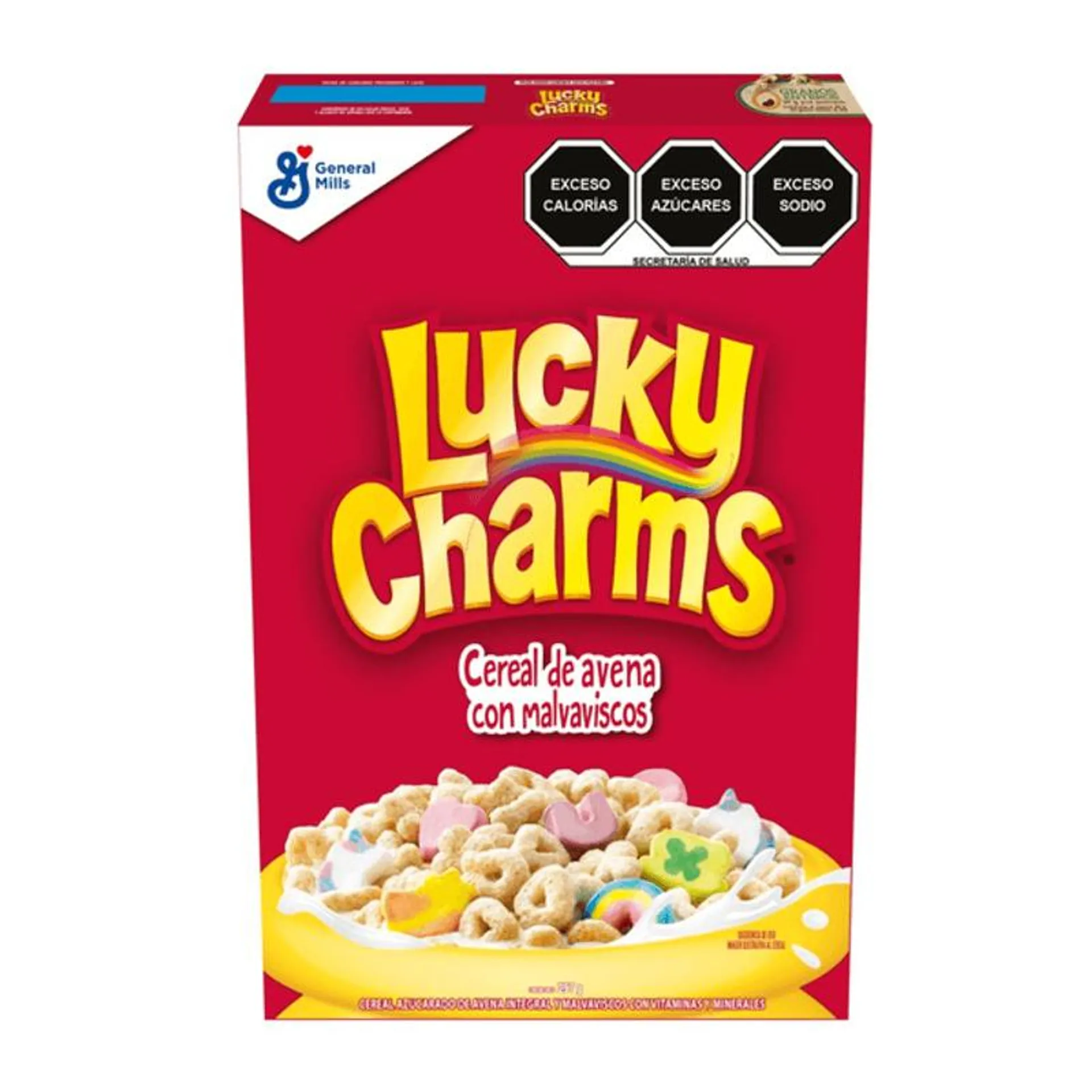 Cereal de Avena con Malvaviscos Lucky Charms caja 297 g