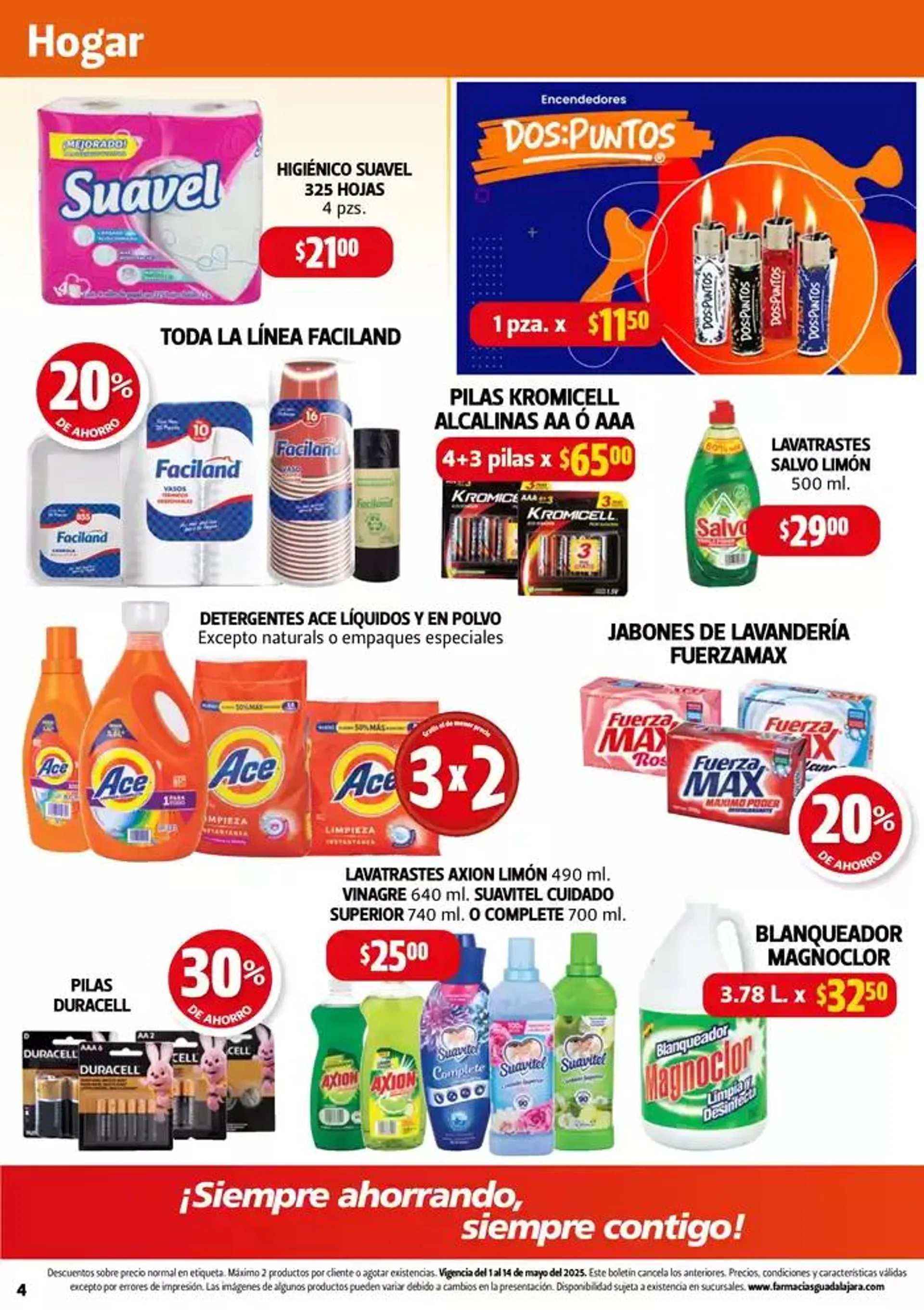 Catálogo de Boletín Farmacias Guadalajara  2 de mayo al 15 de mayo 2025 - Pagina 4