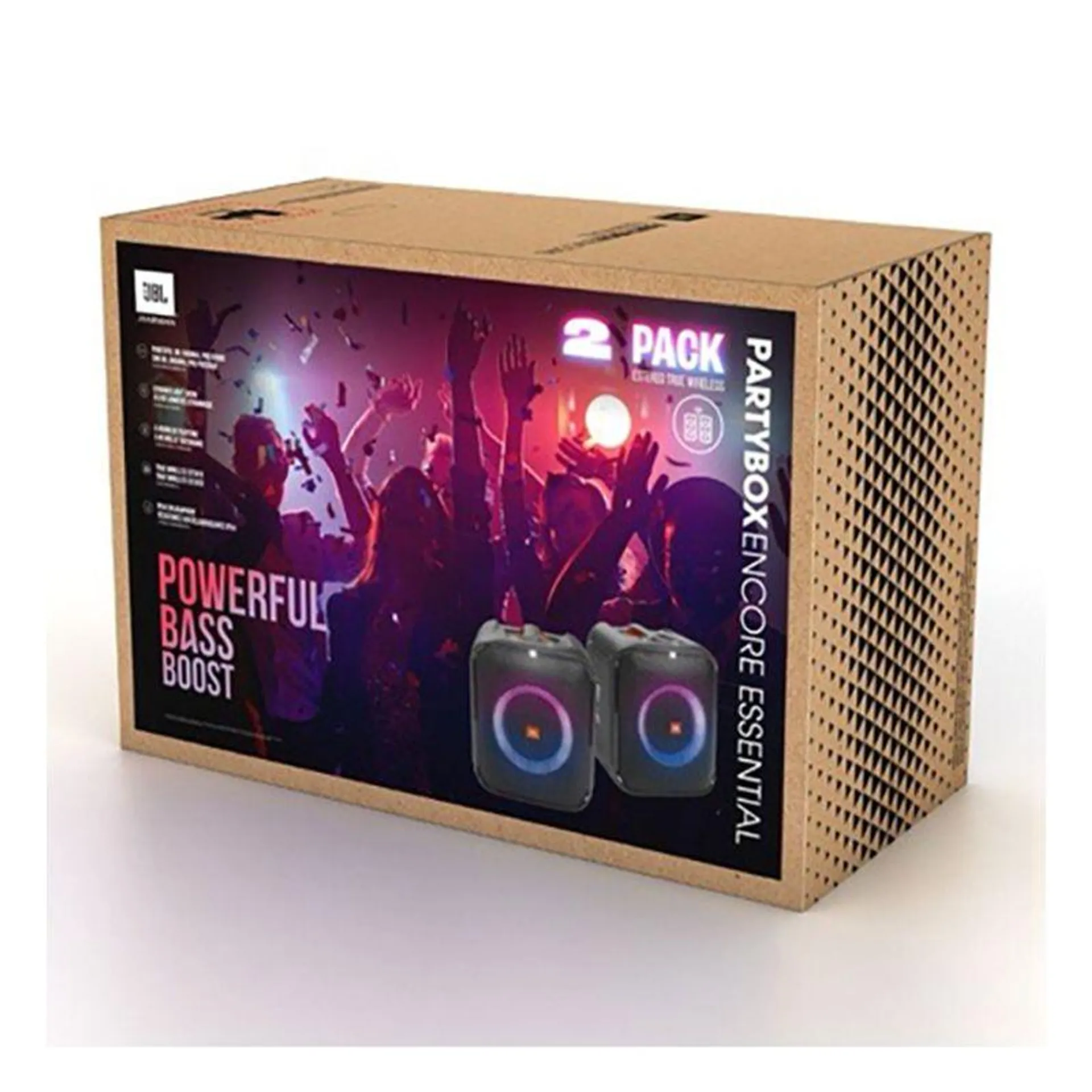 Bocinas PartyBox JBL PBENCOREESSAM 2 Pack Negro