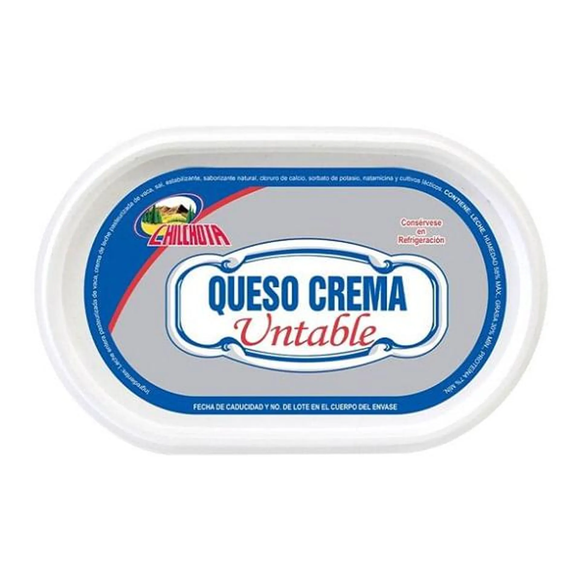 Queso crema Chilchota tina 250 gr