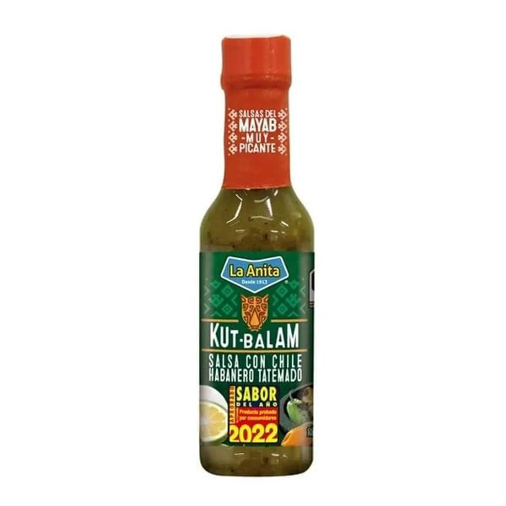 Salsa La anita habanero verde pieza 150 ml