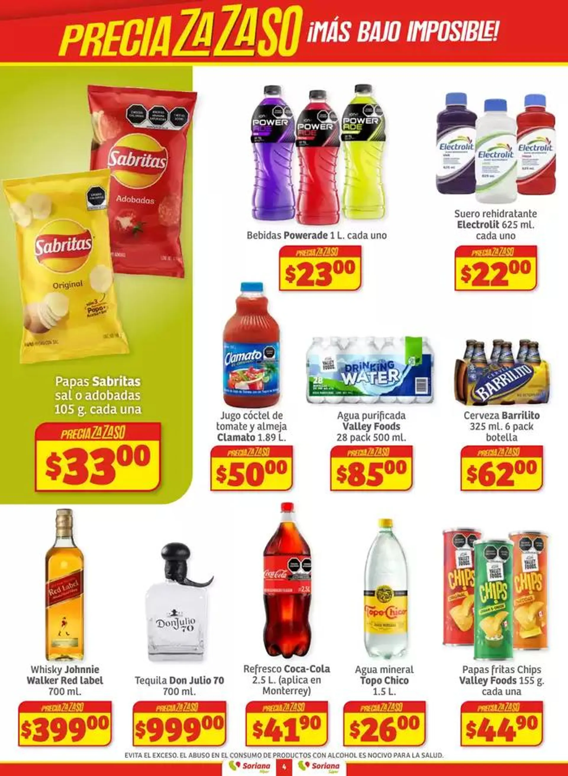 Catálogo de Catálogo Soriana Híper 31 de marzo al 13 de abril 2025 - Pagina 4