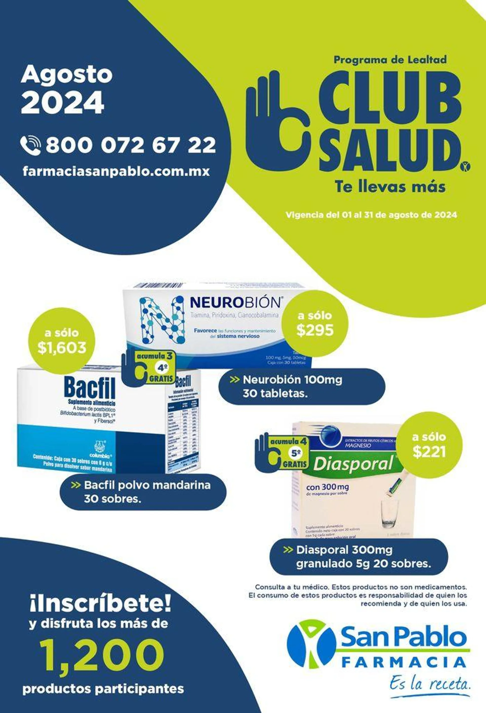 Club Salud Agosto - 1