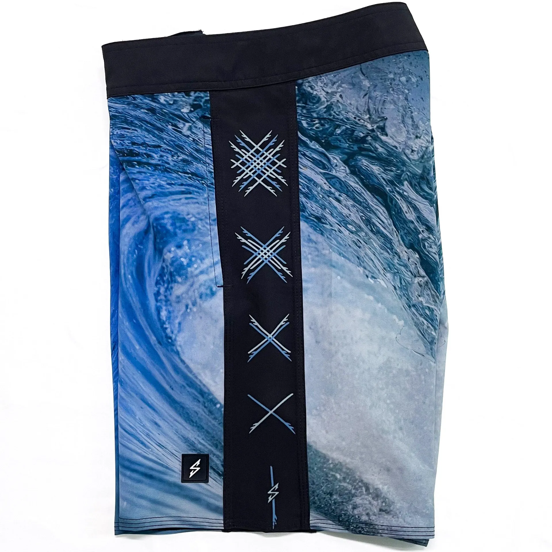 Traje de Baño Boardshort 2.0 Tzunek Multicolor Azul