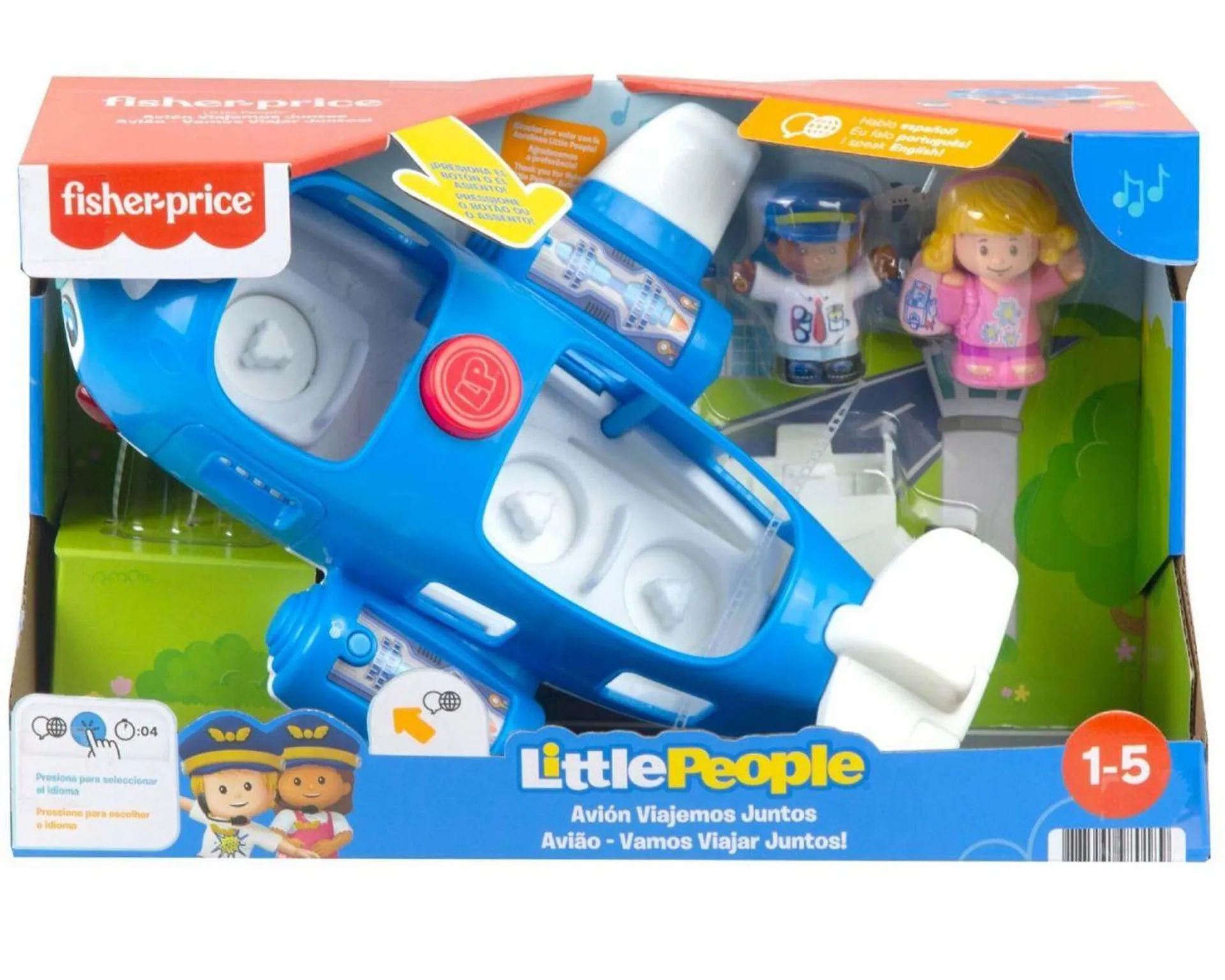 Fisher-Price Little People Avión Viajemos Juntos