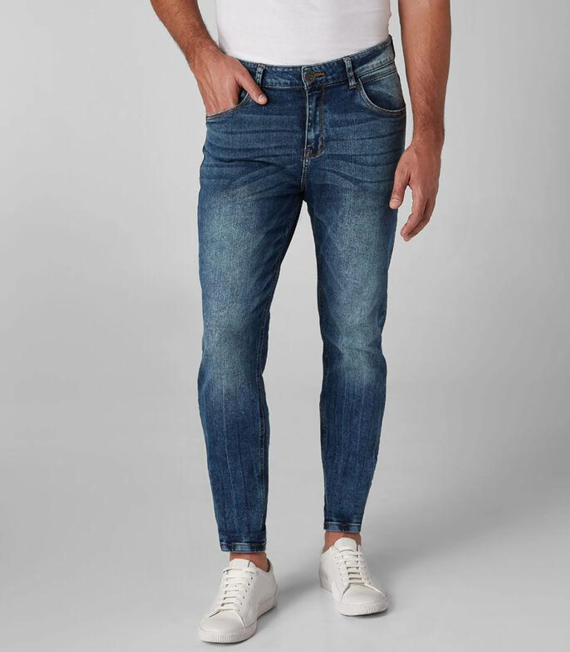 Jeans de corte Slim Hombre
