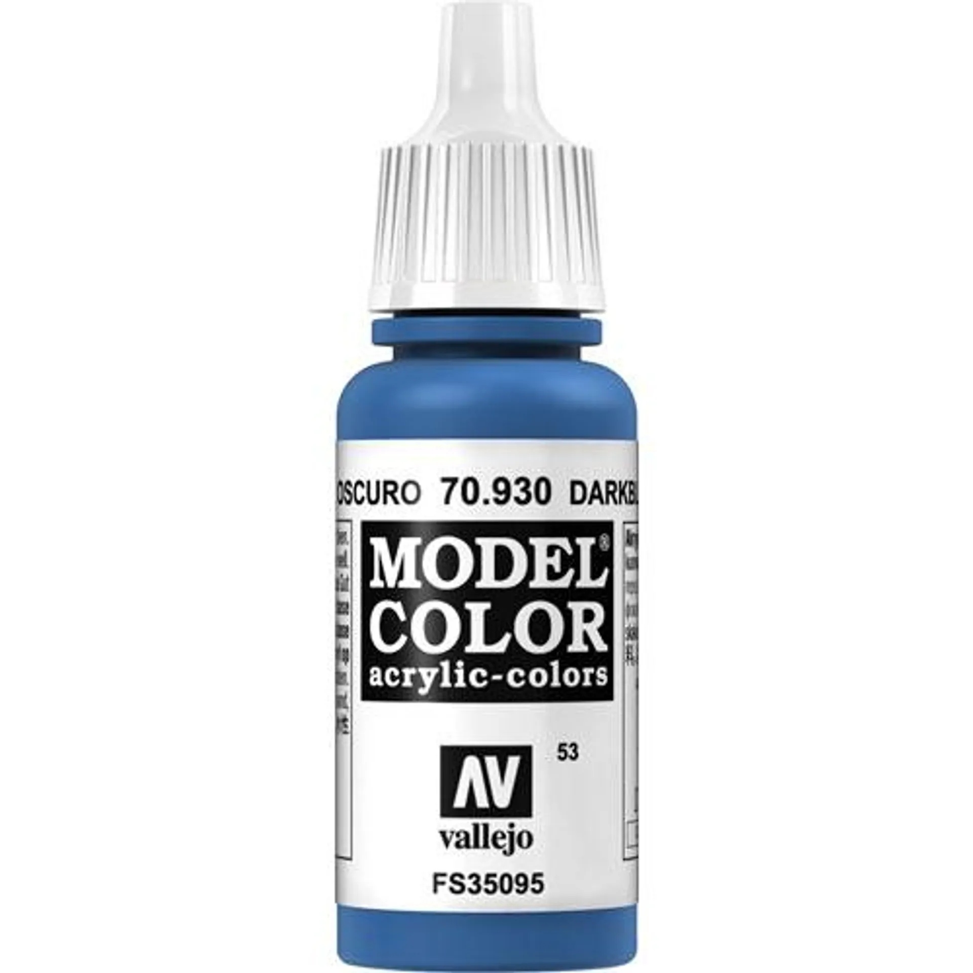 Pintura Acrilica Model Color 053 17ml azul oscuro #930