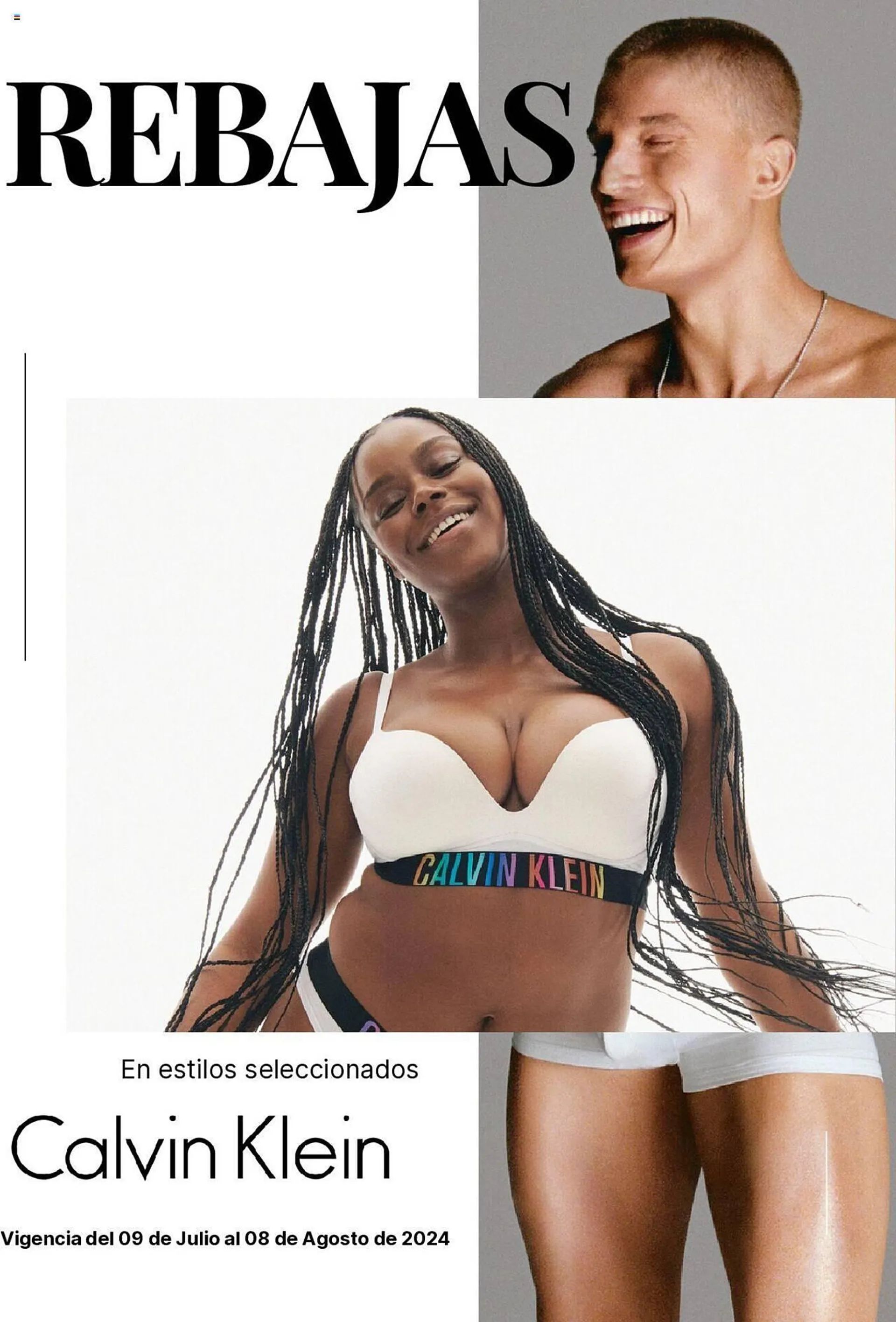 Catálogo de Catálogo Calvin Klein 9 de julio al 8 de agosto 2024 - Pagina 1