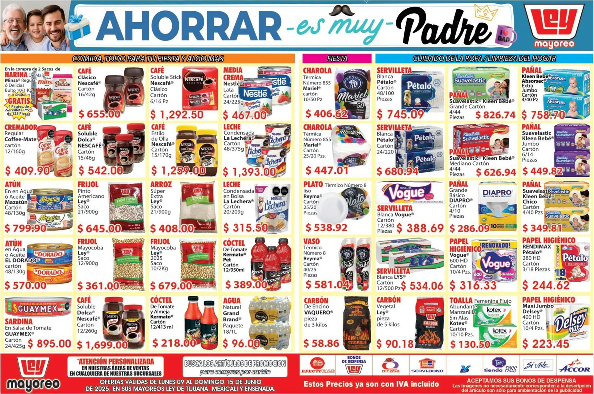 Catálogo de Catálogo Casa Ley 9 de junio al 15 de junio 2025 - Pagina 2