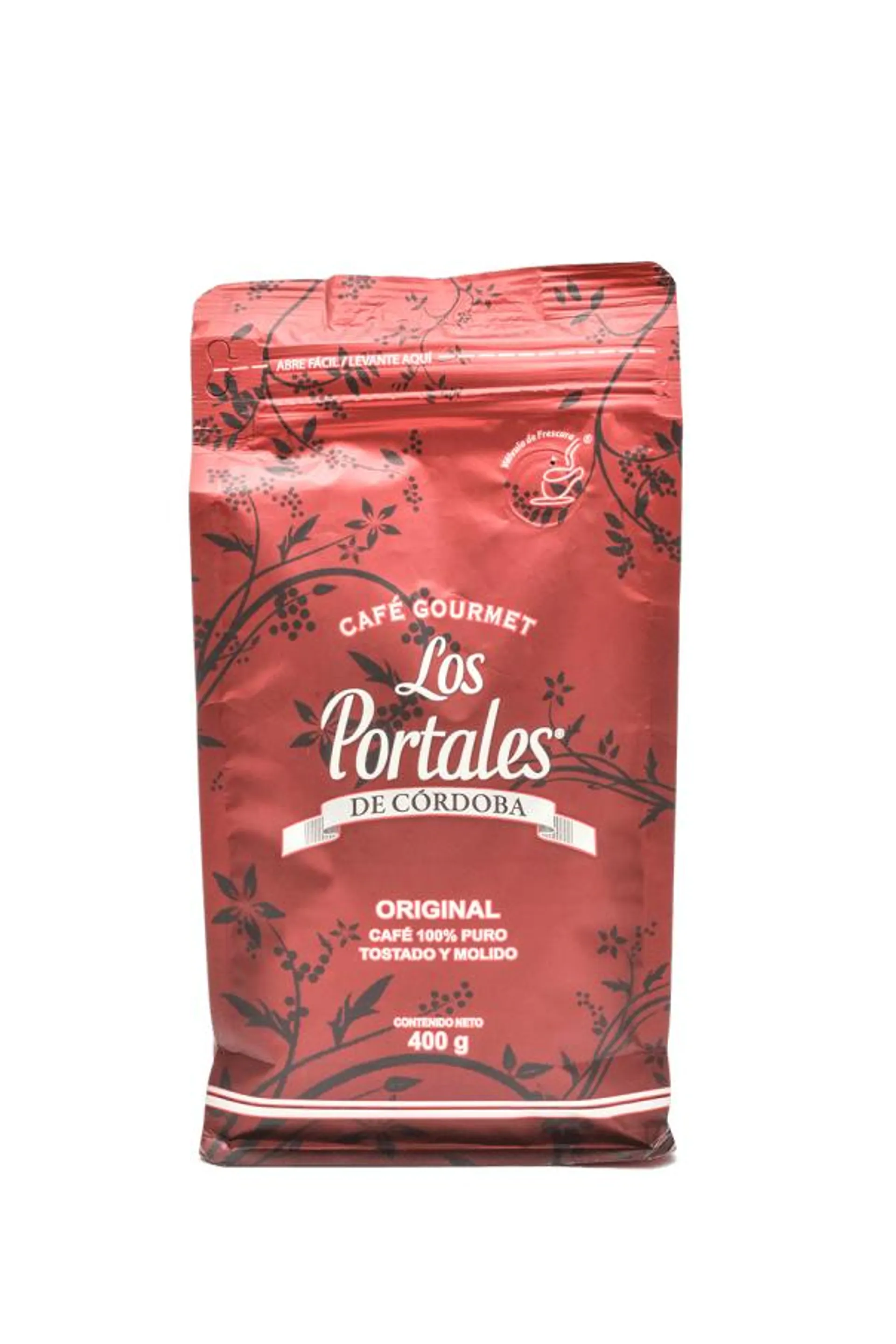 Cafe Tosatado Molido Gourmet Los Portales Original Bolsa 400 Grs