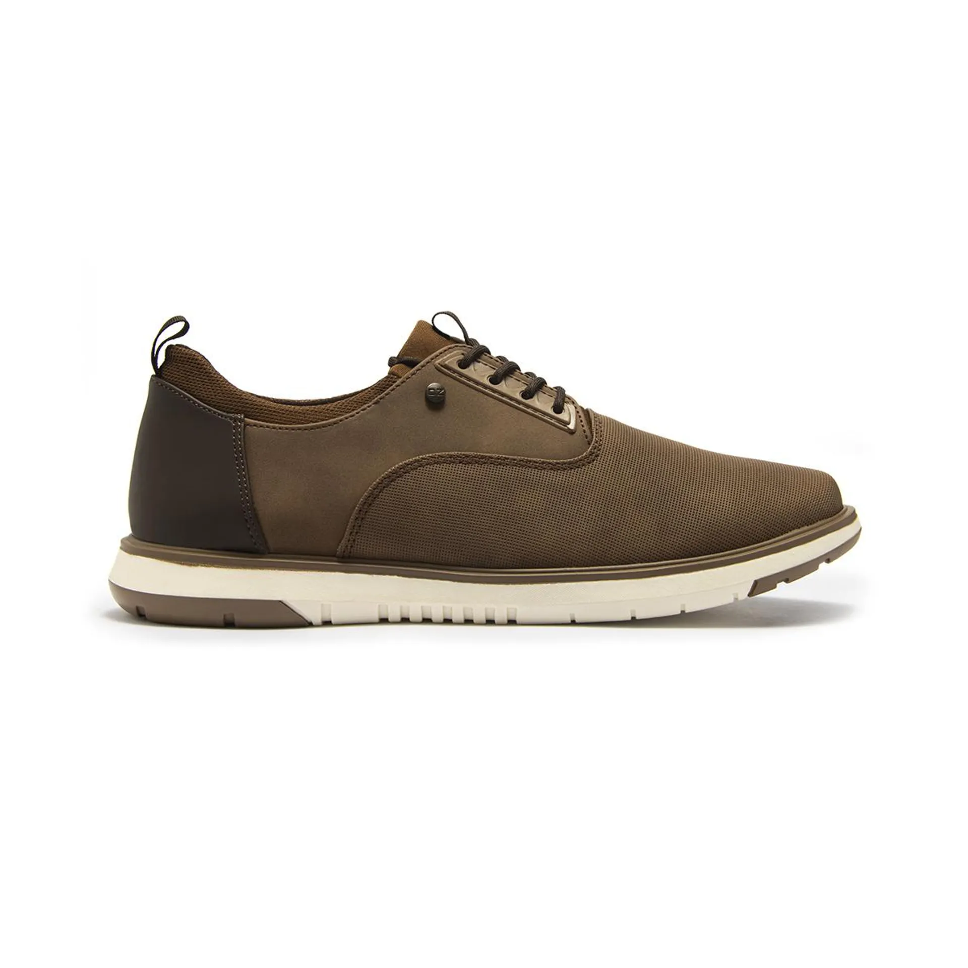 ZAPATO CASUAL AGUJETAS CAPA DE OZONO PARA HOMBRE ESTILO 620202 CANELA