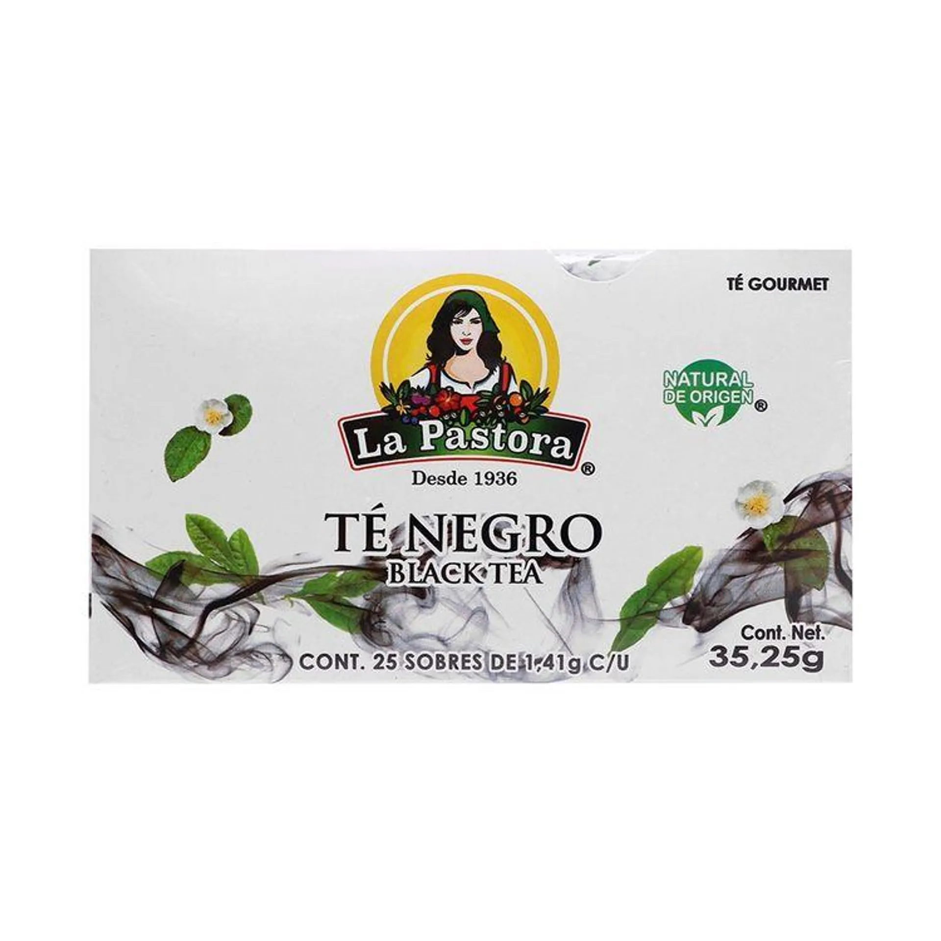 Té Negro 25 Sobres - La Pastora - 1 pieza