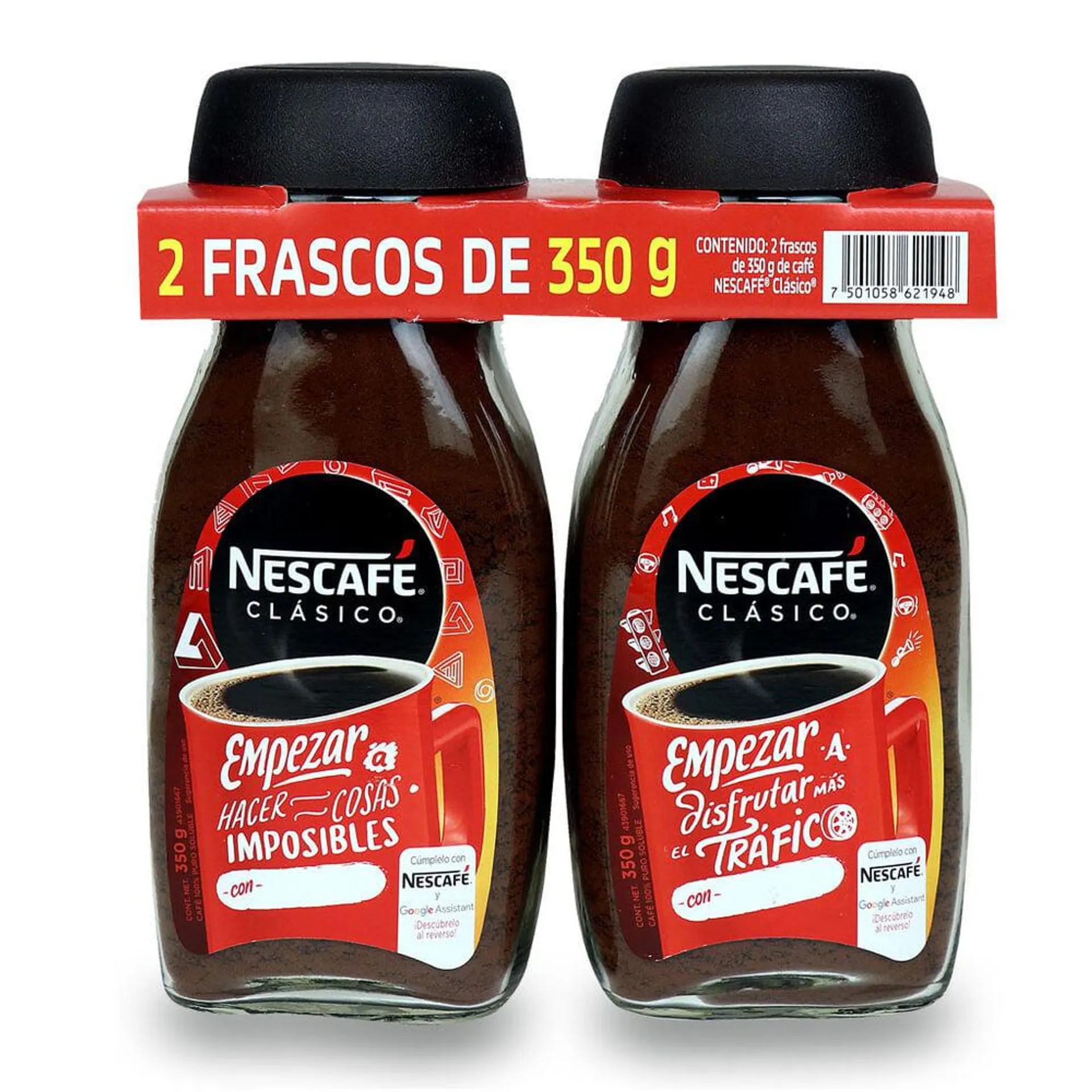 Café Soluble Clasico Nescafé 2 / 350 g