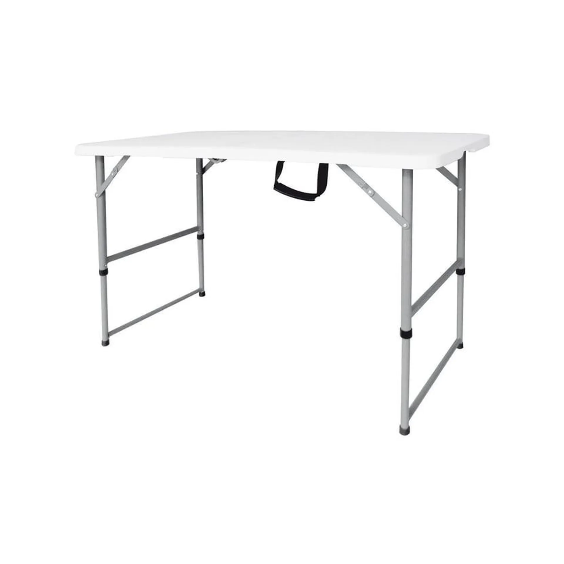 Mesa Plegable Tipo Maleta 120 Cm- Blanco