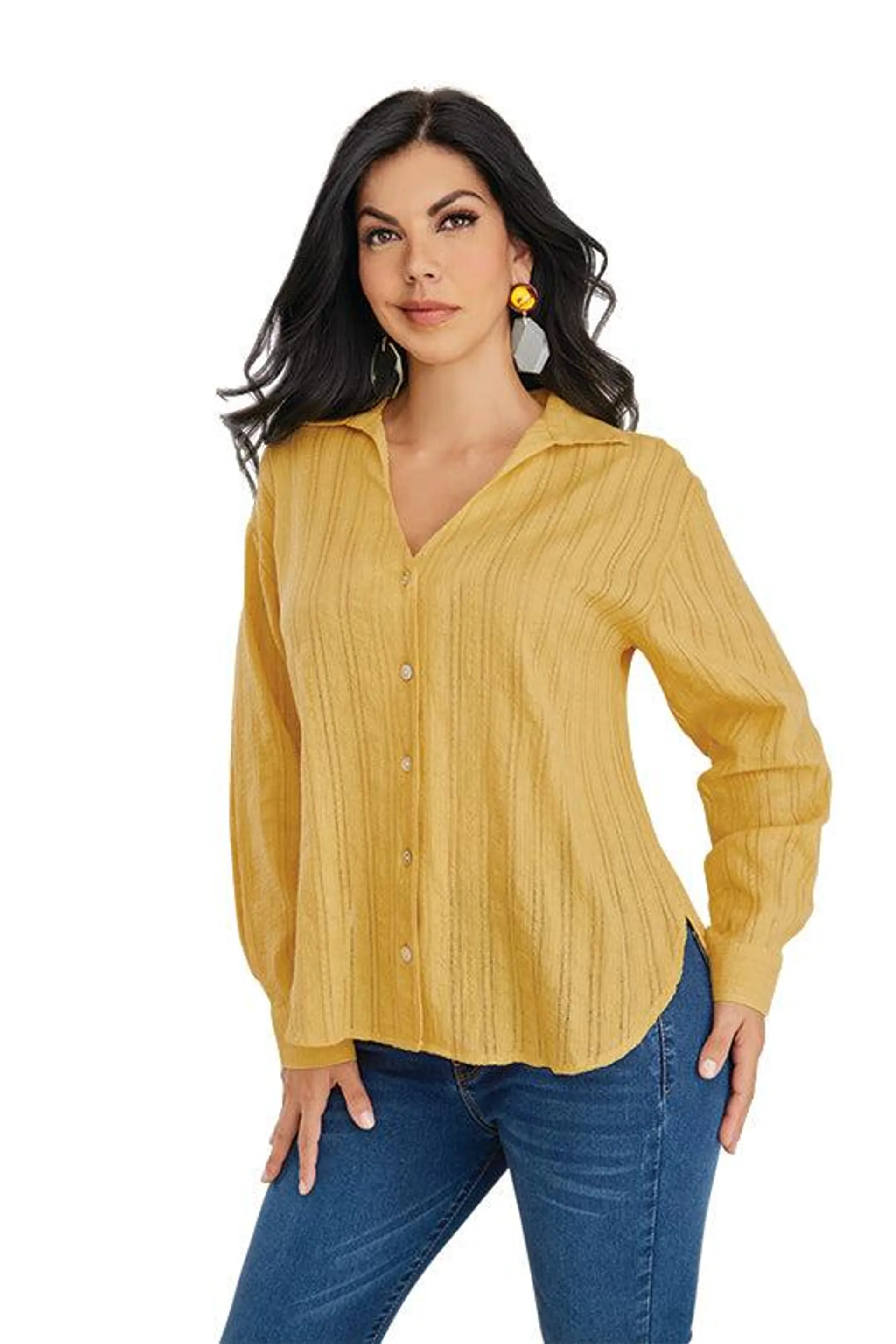 CAMISA AMARILLA 96060