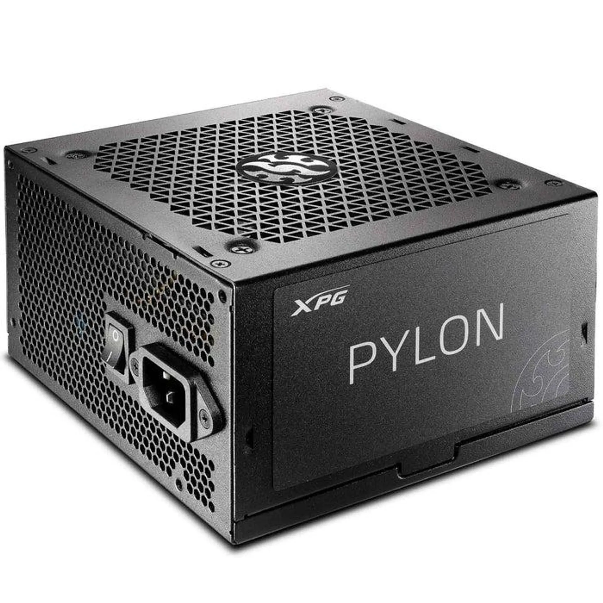 Fuente De Poder PC 650W Gamer XPG PYLON 80 Plus Bronze PYLON650B-BKCUS