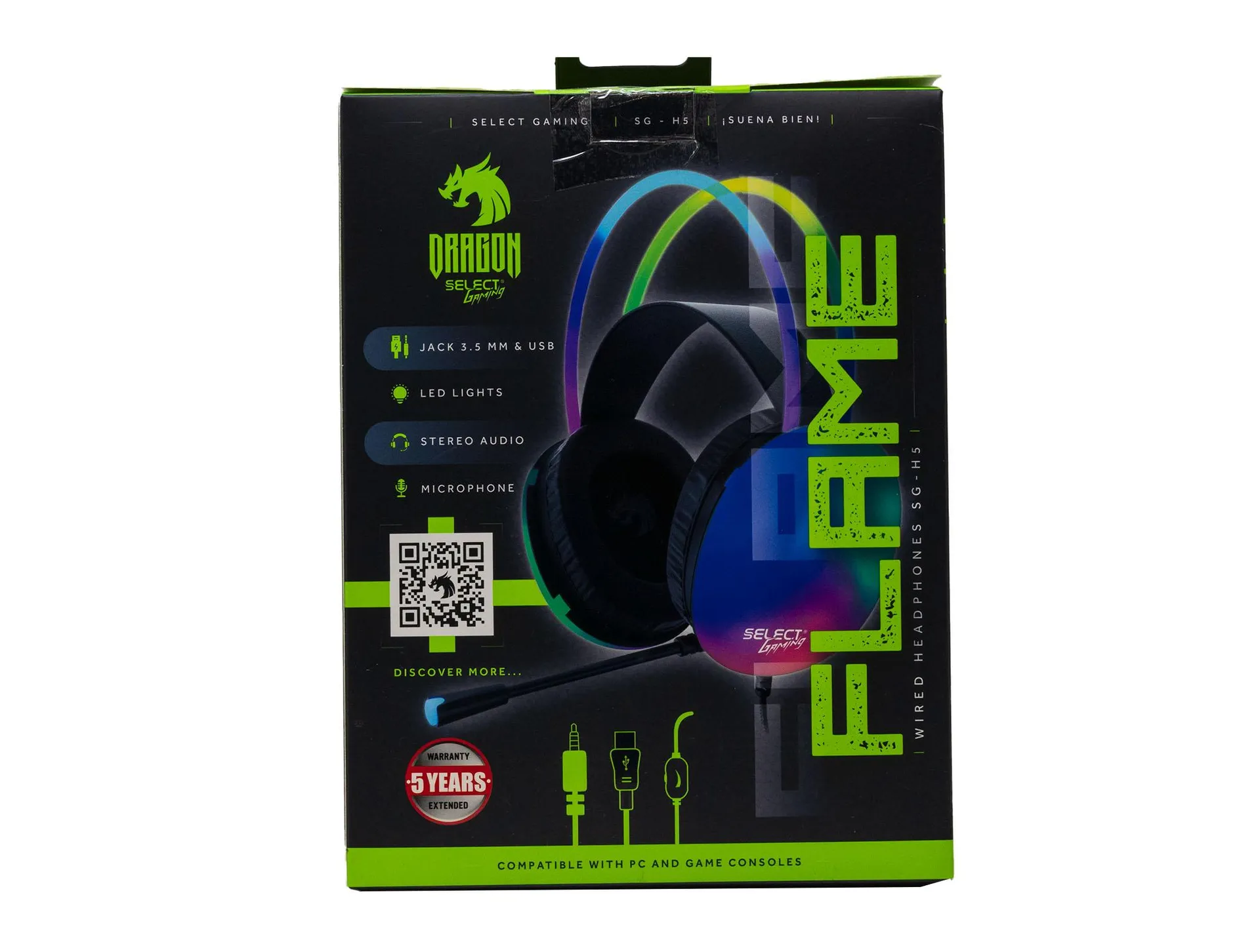 Audífonos Dragon Select Gaming De Diadema SG-H5