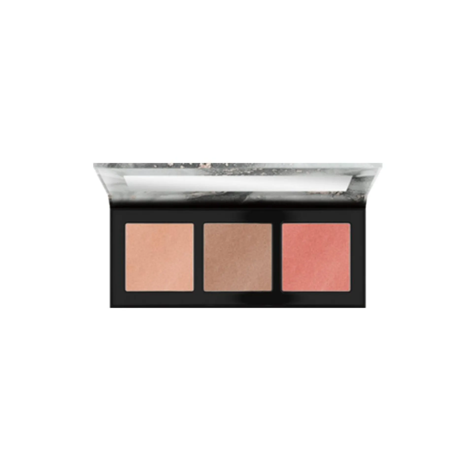 LUMINICE HIGHLIGHT AND BLUSH GLOW PALETTE 010 ROSE VIBES ONLY - CATRICE