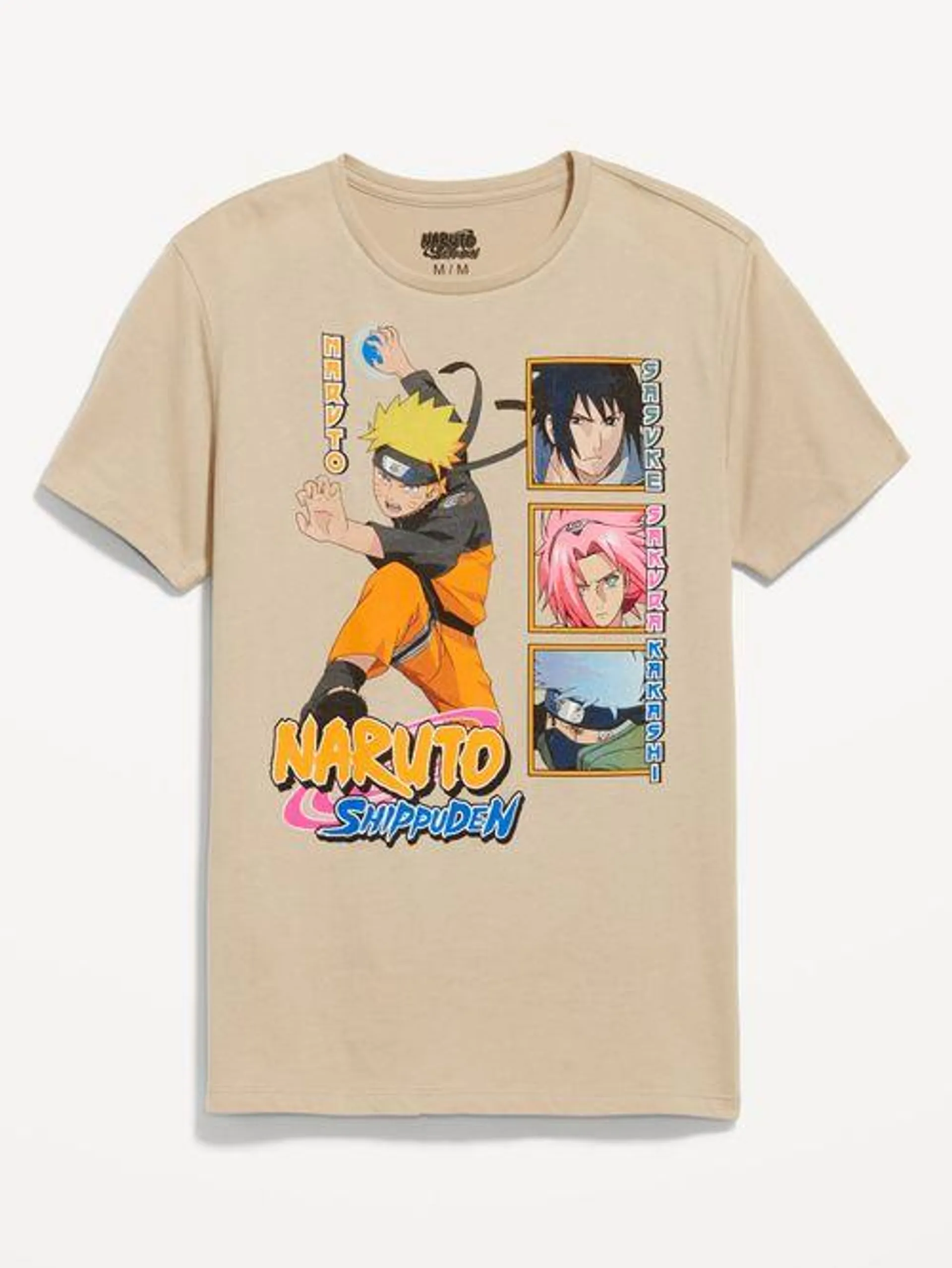 Playera con estampado gráfico de Naruto™ Old Navy para Hombre