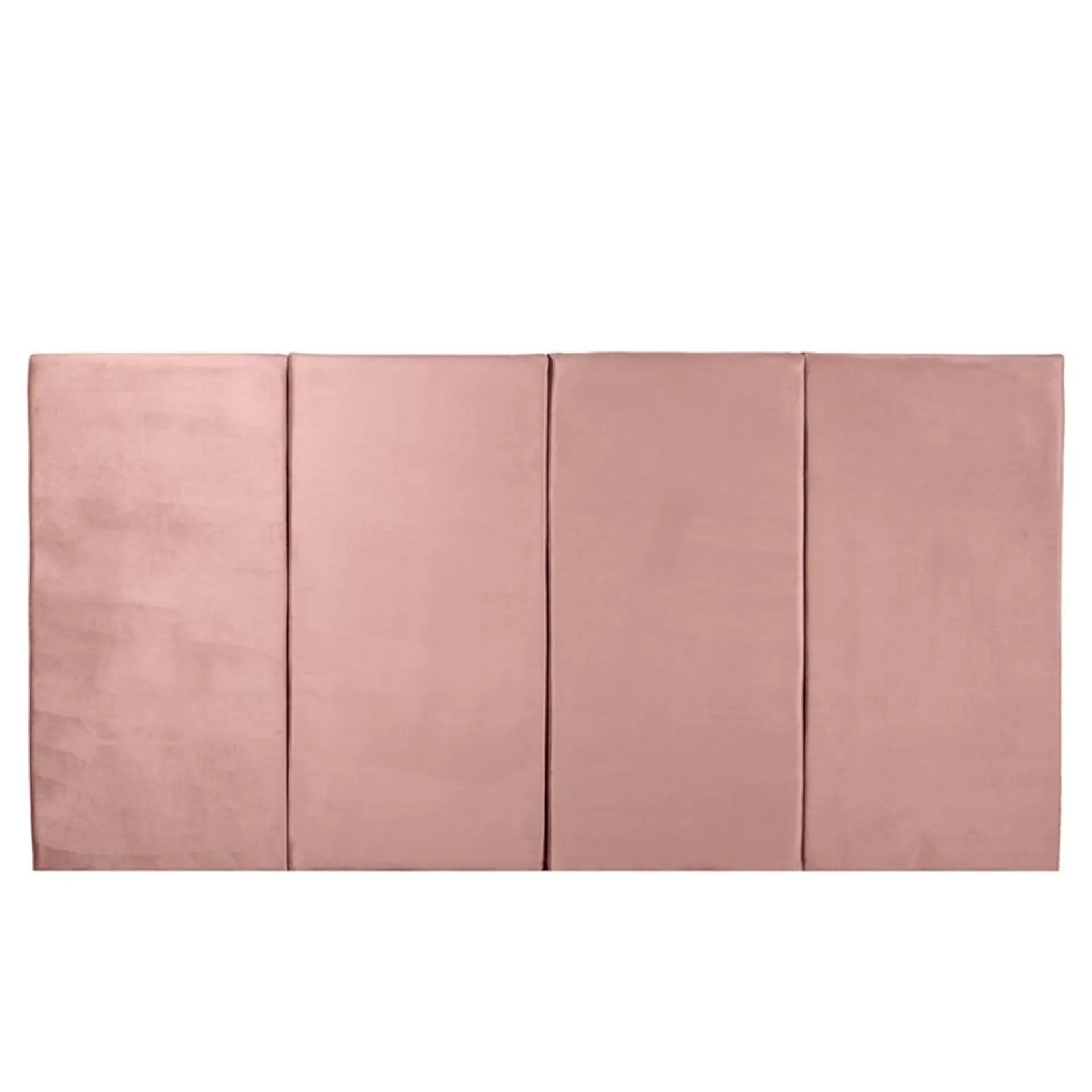 Juego de 4 paneles para cabecera modular King Size Lunaria - Rosa