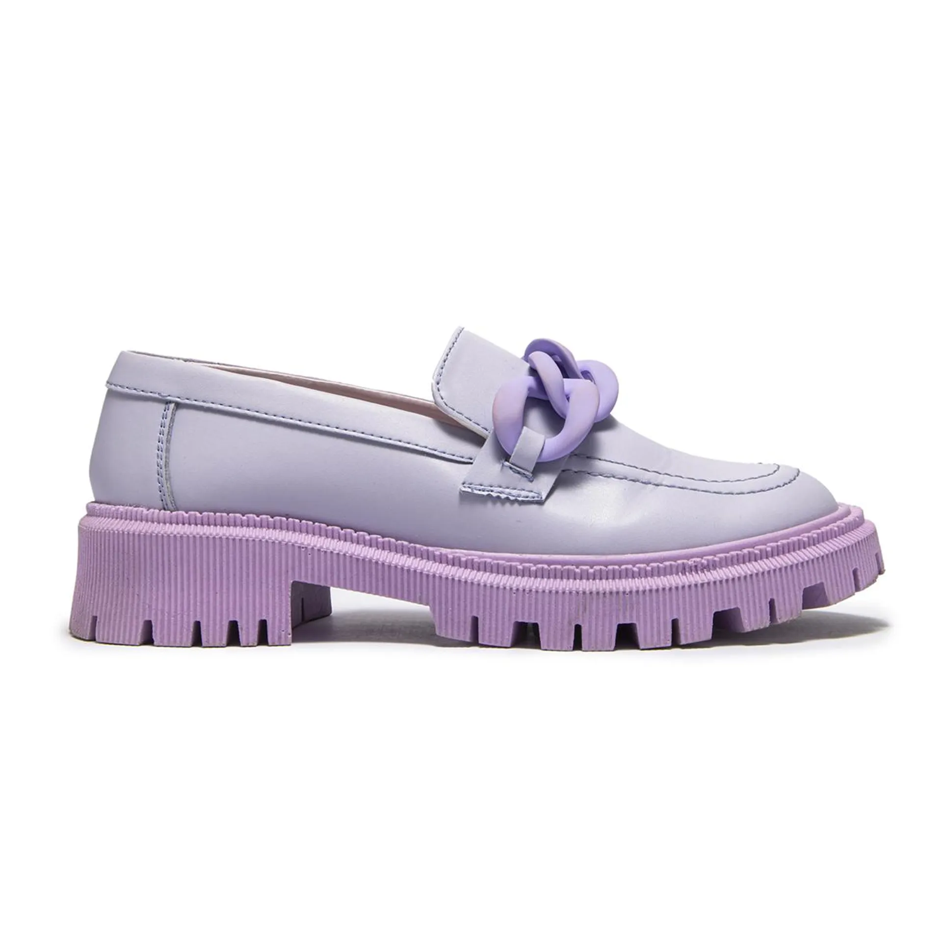 MOCASÍN CASUAL SUELA DENTADA CAPA DE OZONO PARA MUJER ESTILO 636801 LAVANDA