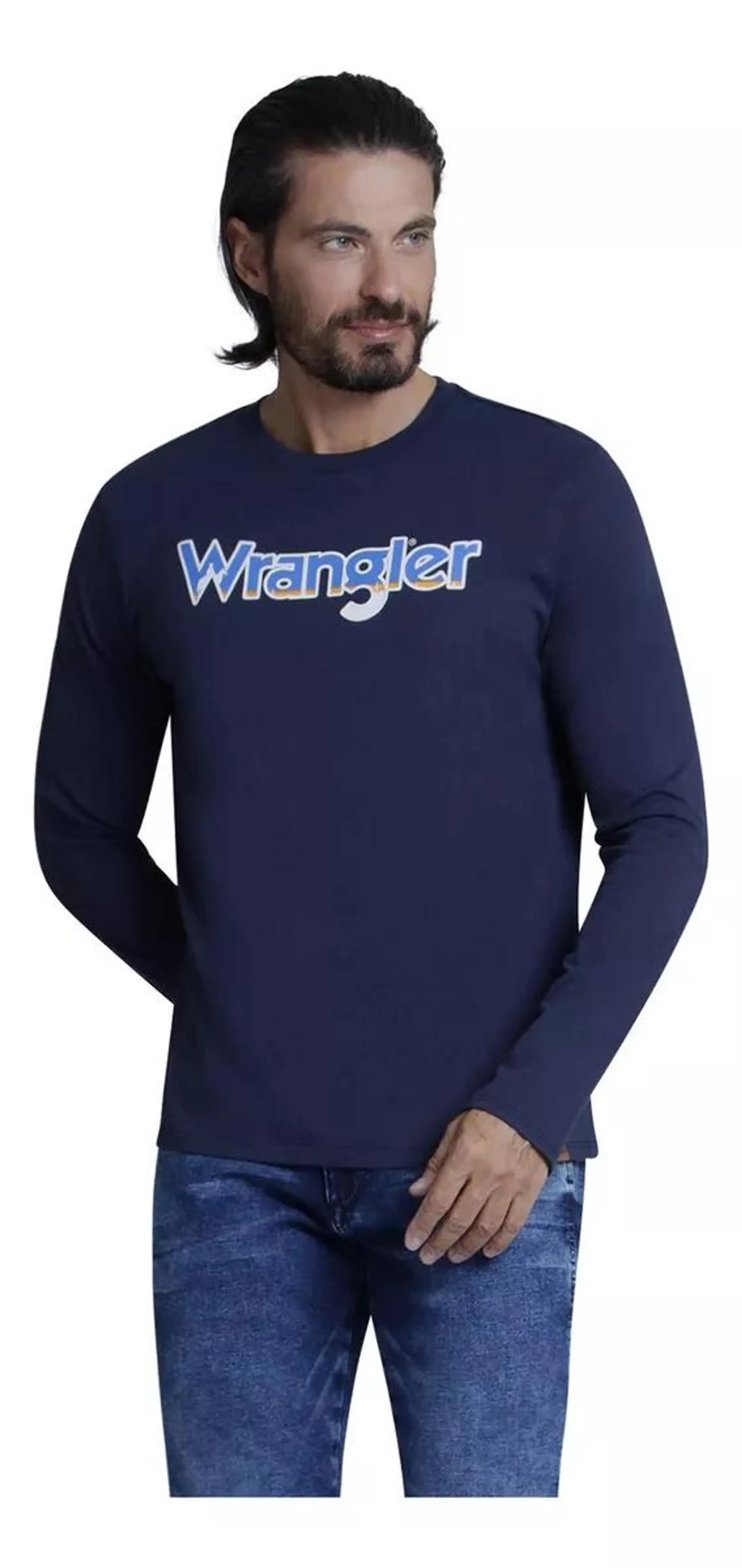 Playera Hombre Wrangler Estampada Comfort 026