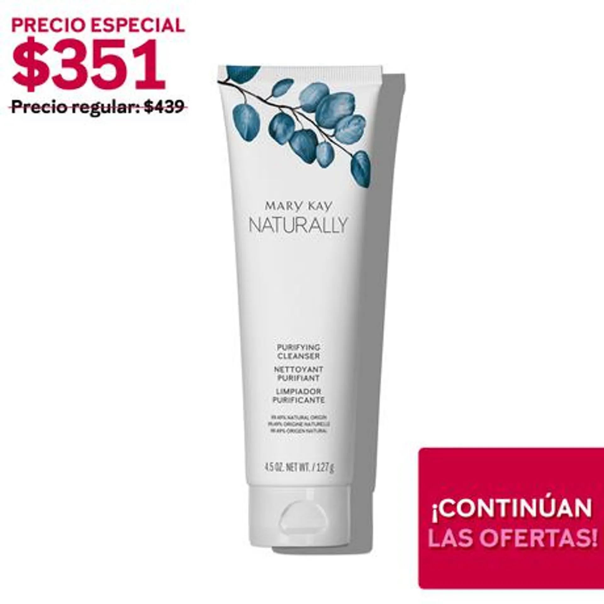 Limpiador Purificante Mary Kay Naturally®