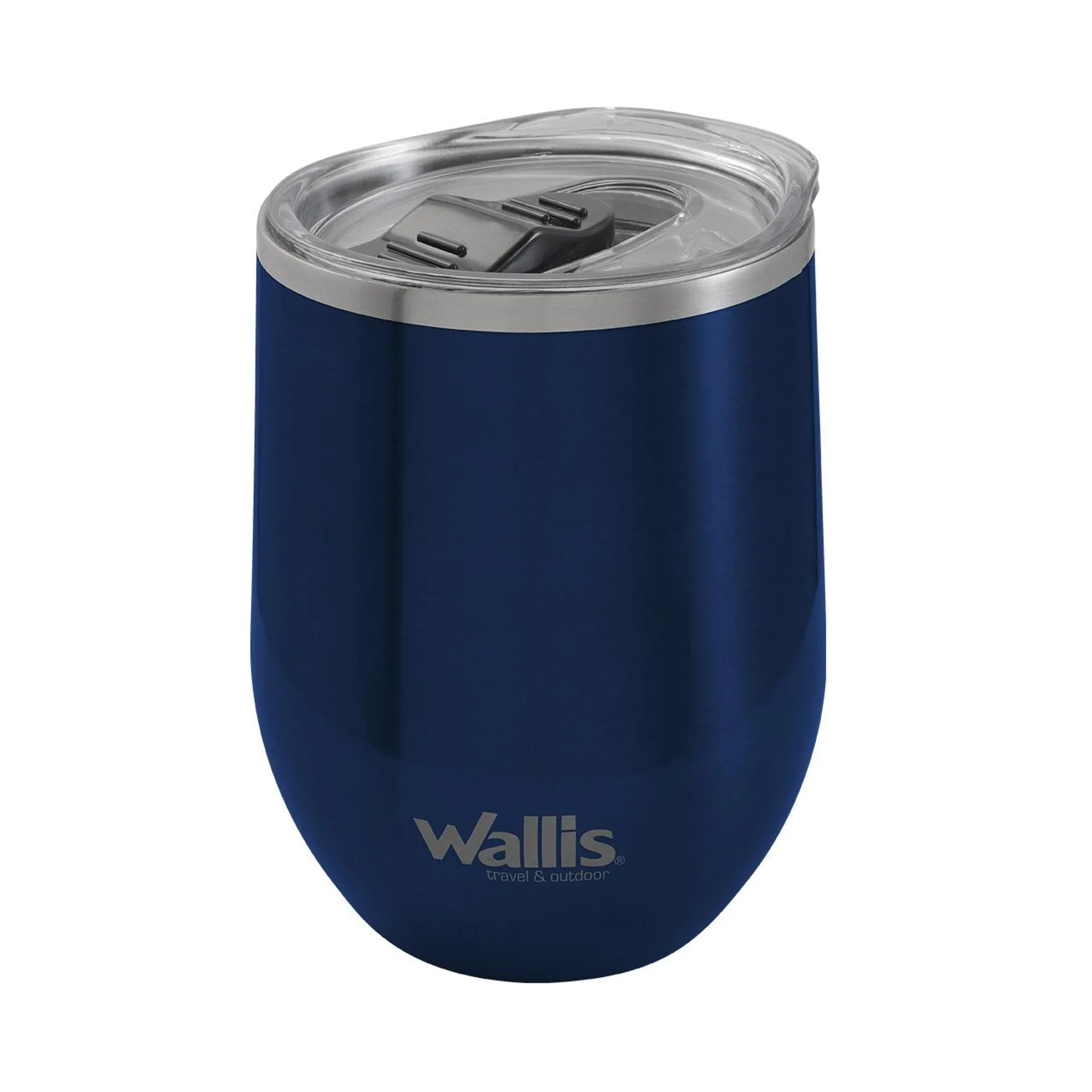 Termo con protector deslizante, 350 ml, azul marino metálico